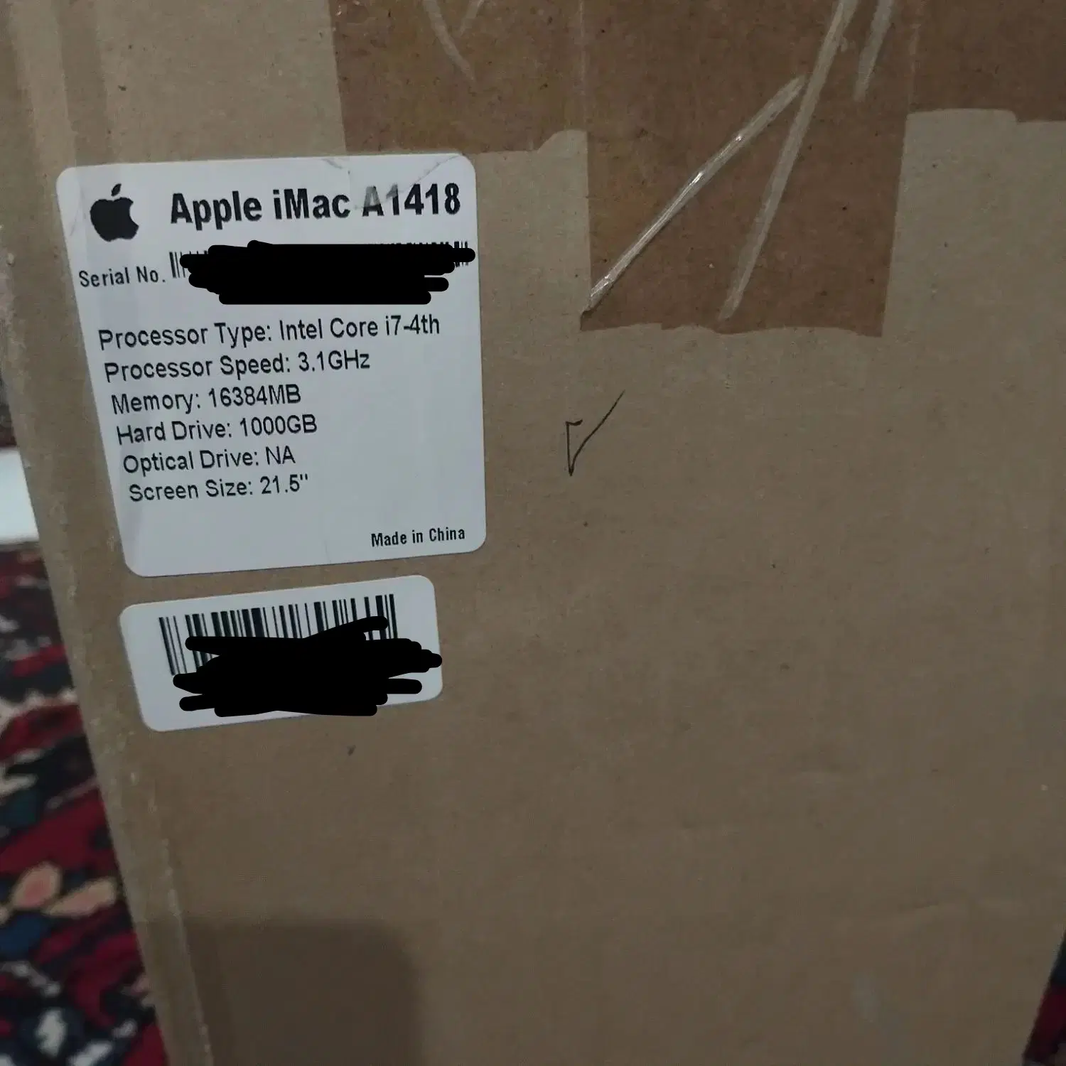 اپل ایمک 2017 apple imac (all in one)|رایانه رومیزی|تهران, پردیسان|دیوار
