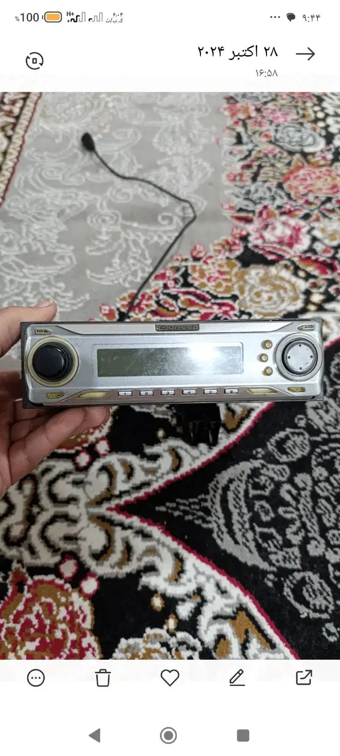 اسپیس و ضبط پایونیر و منبع اگزوز اسپورت و هدلایت|قطعات یدکی و لوازم جانبی|ملارد, |دیوار