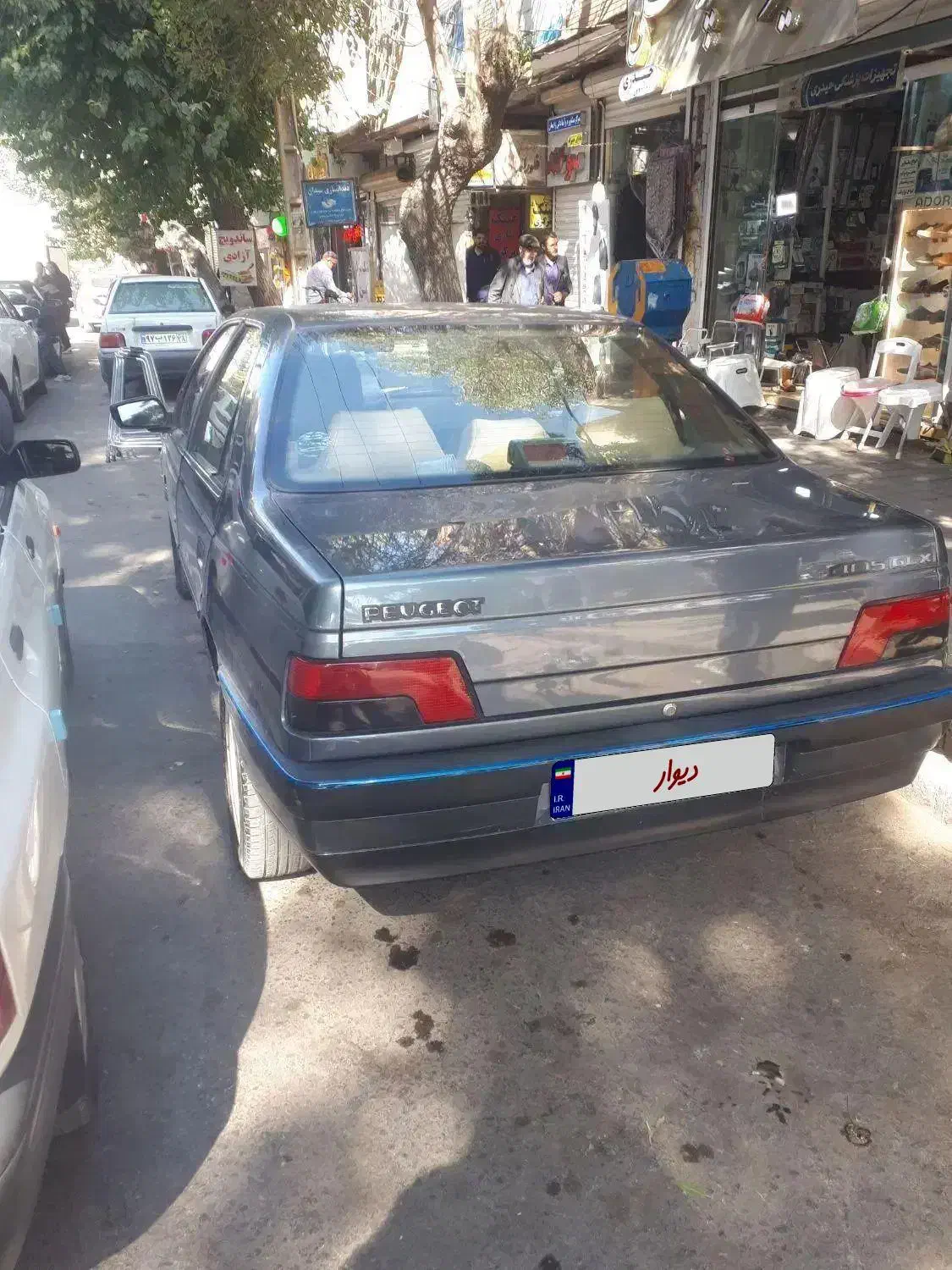 پژو۴۰۵خاکستری مدل۹۸|خودرو سواری و وانت|نهاوند, |دیوار