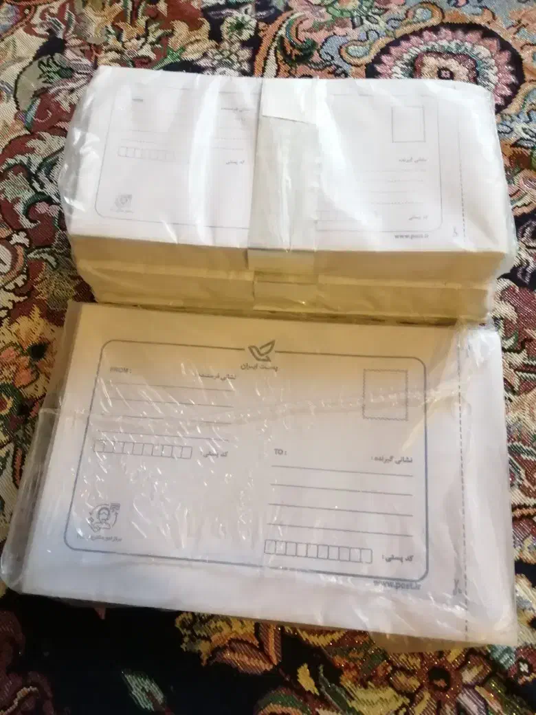 پاکت پستی متالایز ملخی  ۱۰۰ عددی|لوازم التحریر|گیلان غرب, |دیوار