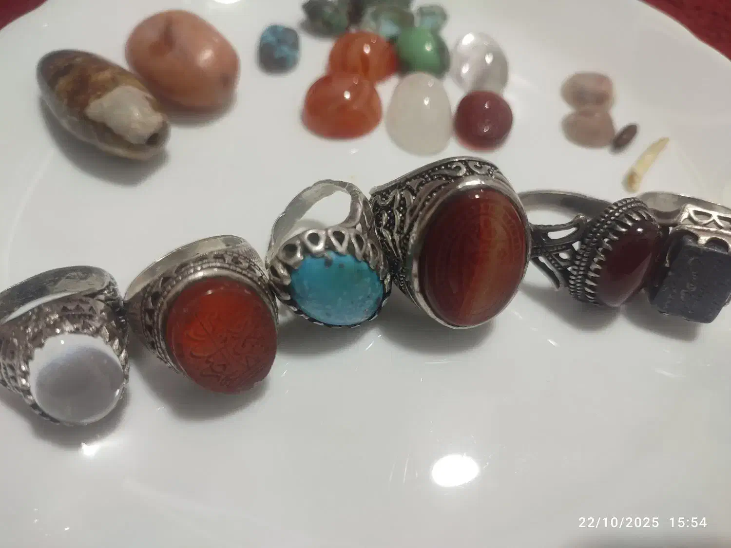 انگشتر و نگین های مختلف|جواهرات|اسلام‌شهر, شهرک مفیدی|دیوار