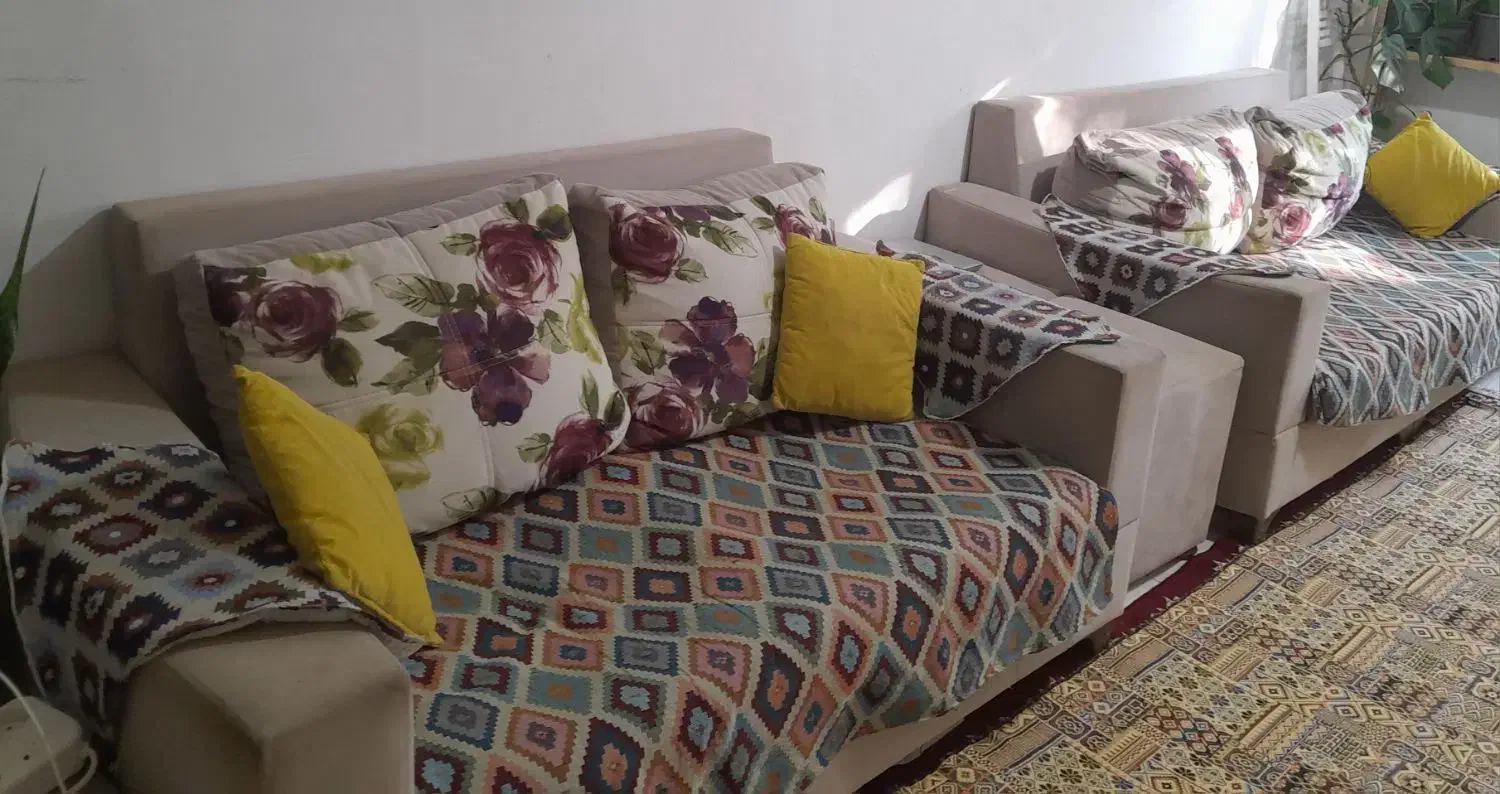 مبل هفت نفره|مبلمان خانگی و میز عسلی|لاهیجان, گلستان|دیوار