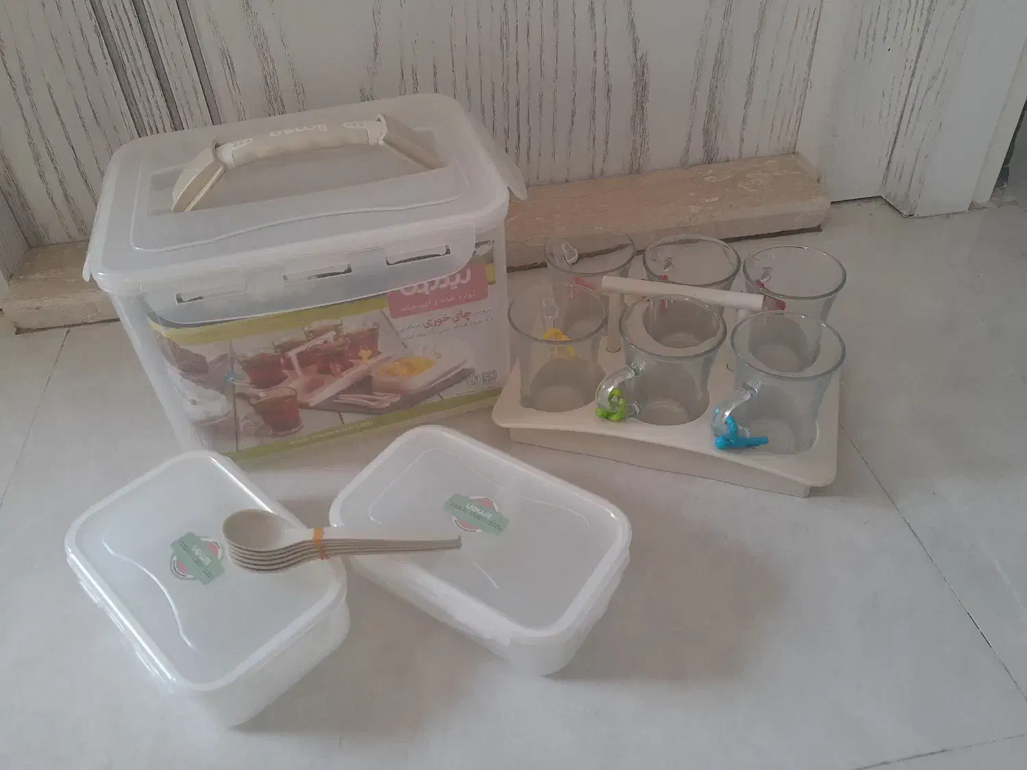 سرویس لیمون چایخوری ۶نفره|ظروف سرو و پذیرایی|اصفهان, دشتستان|دیوار