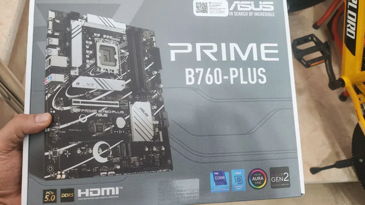 مادربورد b760 plus به همراه سی پی یو i3 13100f|قطعات و لوازم جانبی رایانه|شیراز, زرهی|دیوار