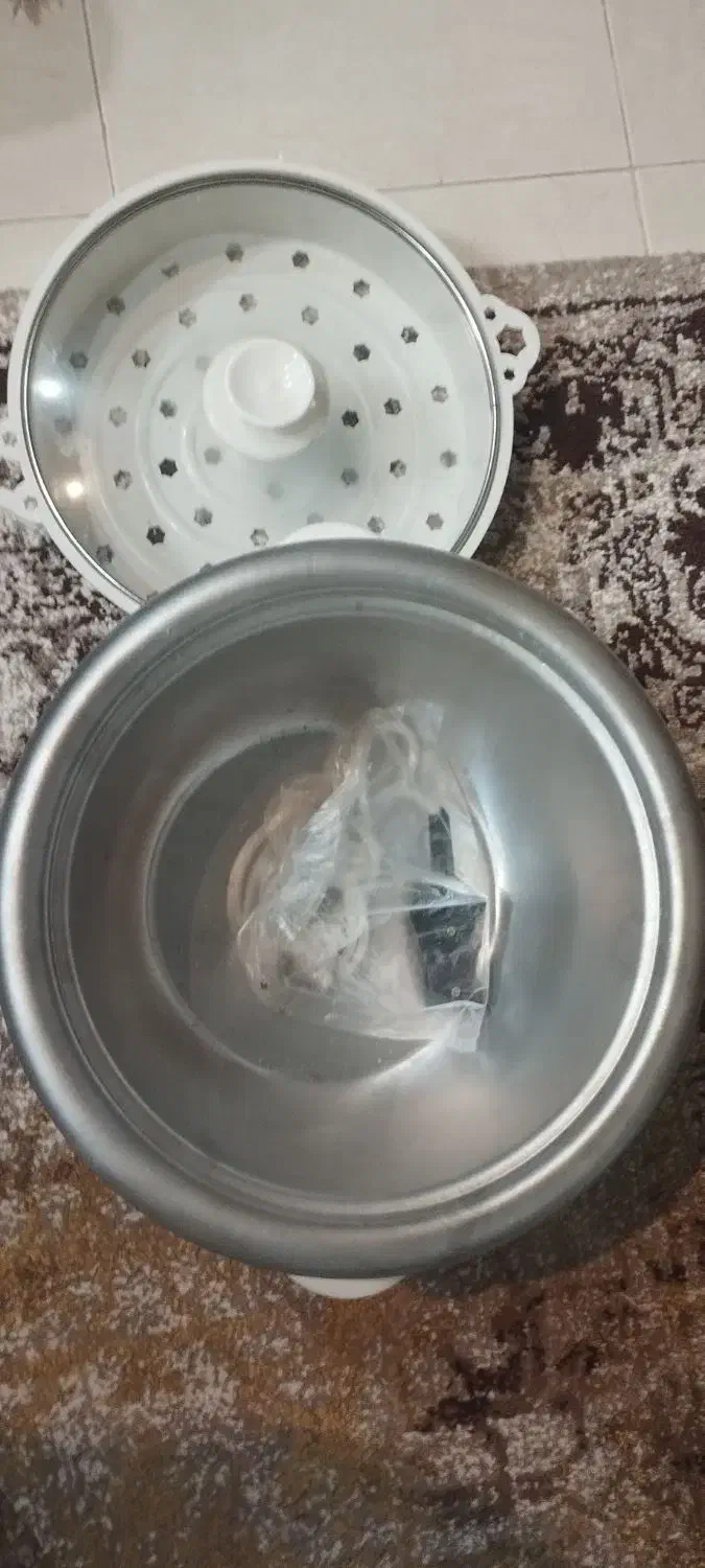 پلوپز ۱۲ نفره (سه کاره) کاملا نو بدون استفاده|اجاق گاز و لوازم برقی پختوپز|رضوانشهر, |دیوار