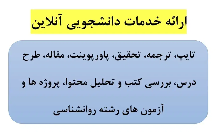 تایپ تحقیق پاورپوینت|خدمات رایانه‌ای و موبایل|زاهدان, |دیوار