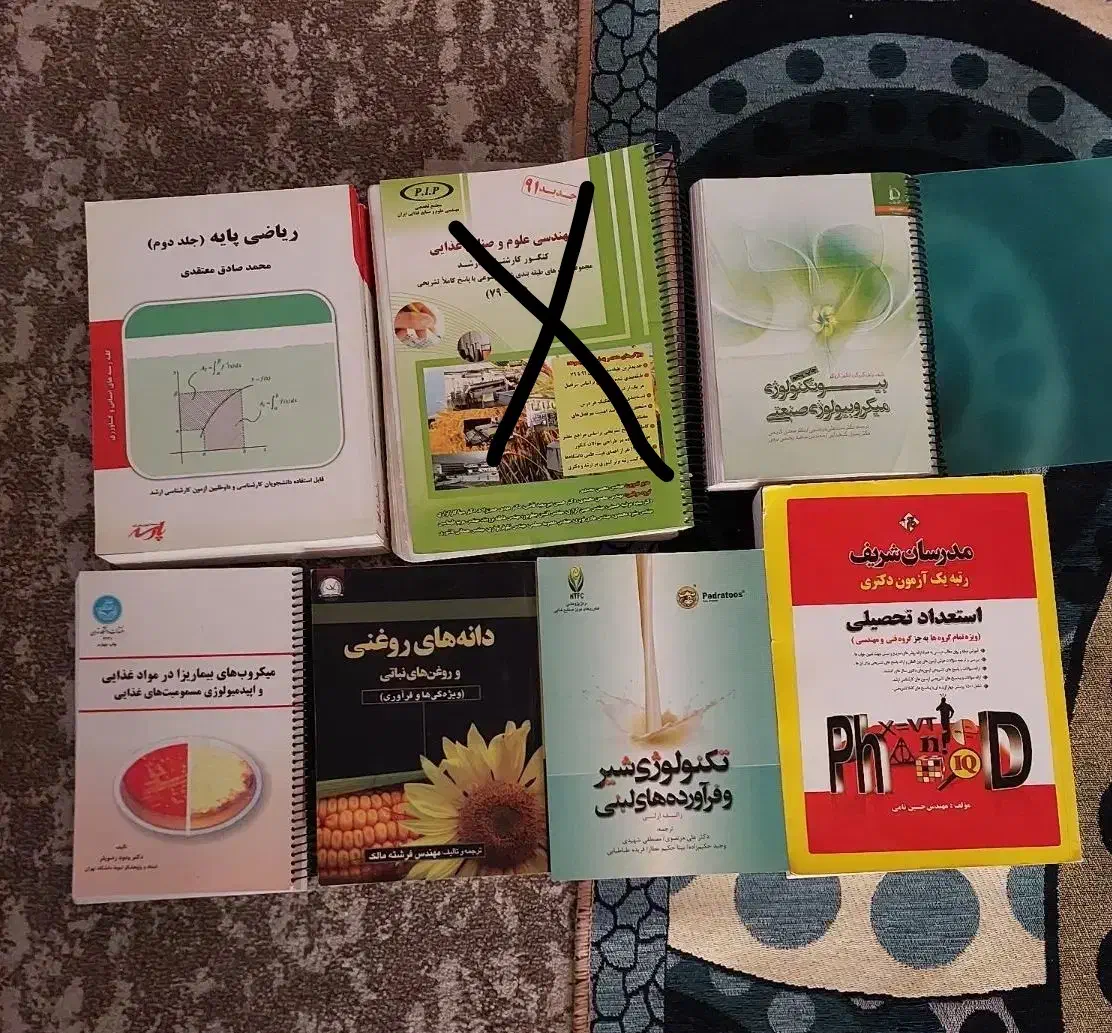 کتاب های رشته صنایع غذایی|کتاب و مجله آموزشی|تهران, سلسبیل جنوبی|دیوار