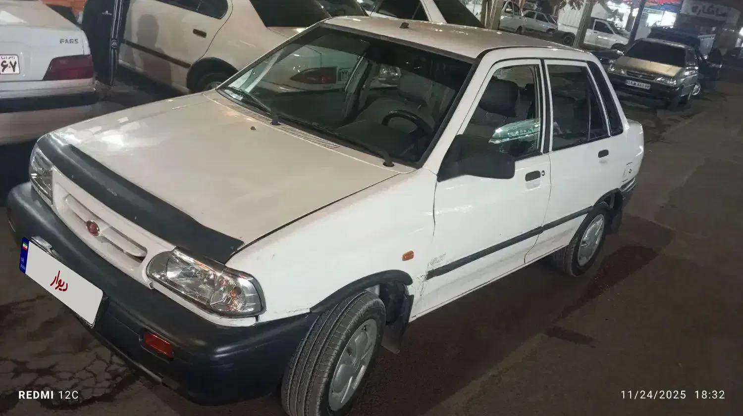 پراید ۸۹مدل۸۹سفید|خودرو سواری و وانت|فولادشهر, B4|دیوار