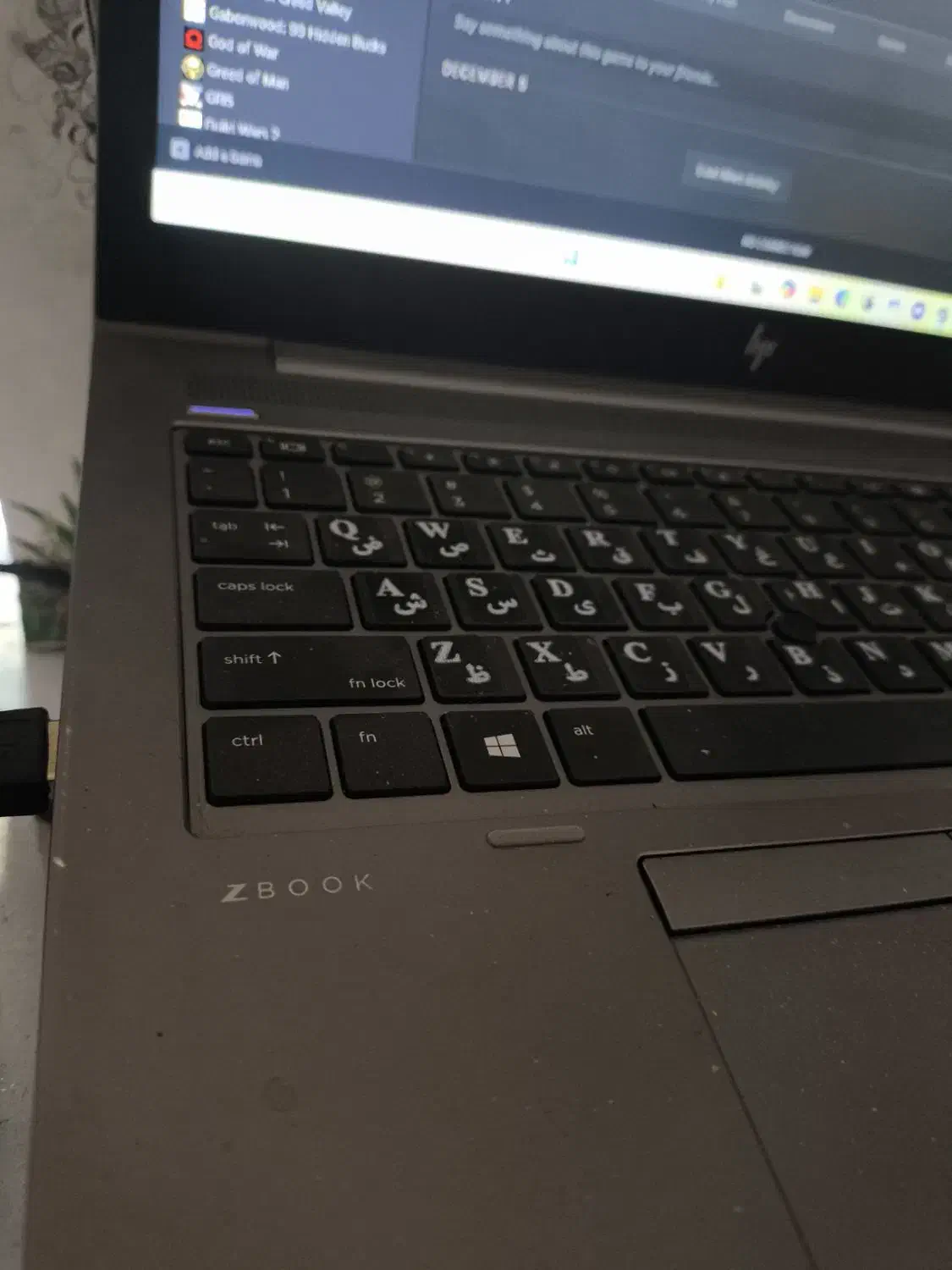 لپتاب گیمینگ hp در حد نو|رایانه همراه|خرمآباد, |دیوار