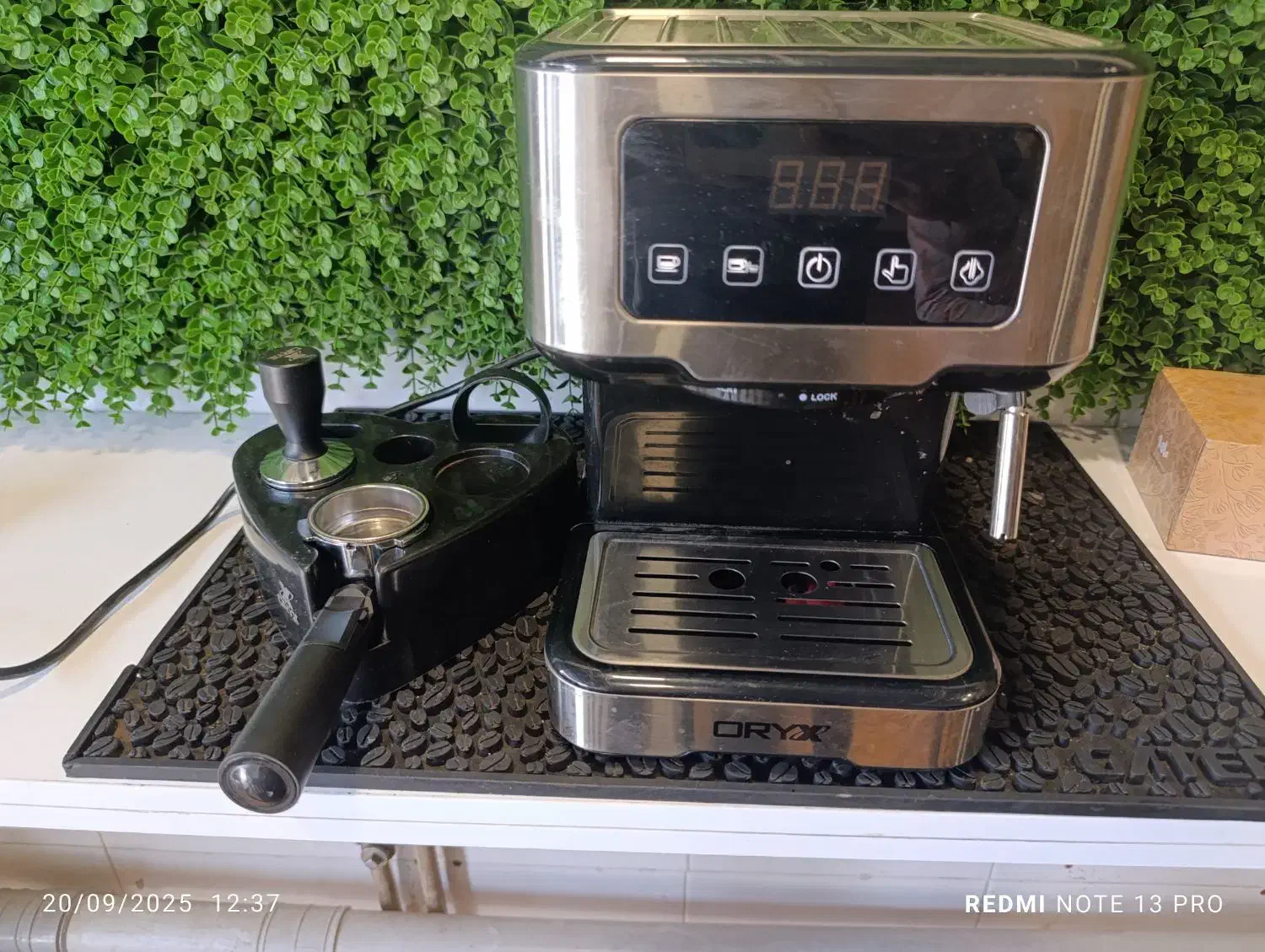 دستگاه اسپرسو ساز خانگی کاملا نو|سماور، چایساز، قهوهساز|سیرجان, |دیوار