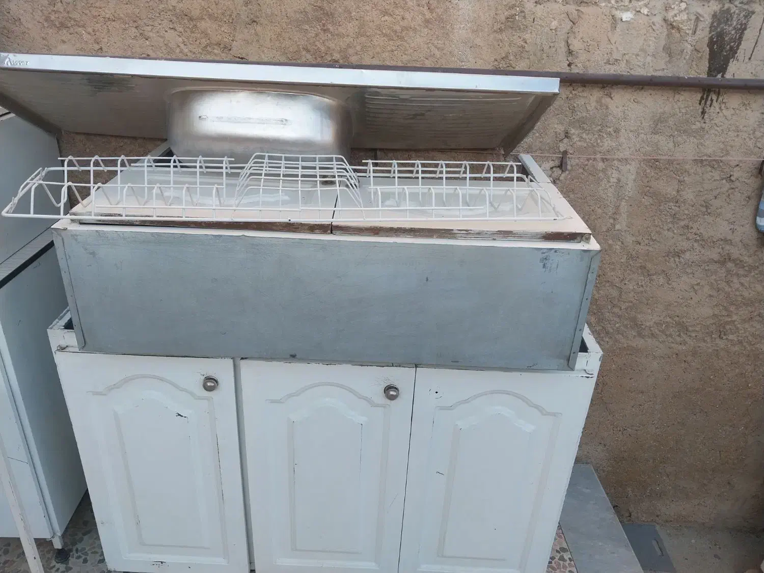 کابینت وهودوظرفشوری|آب‌چکان و نظم‌دهنده ظروف|مرودشت, سهل‌آباد|دیوار