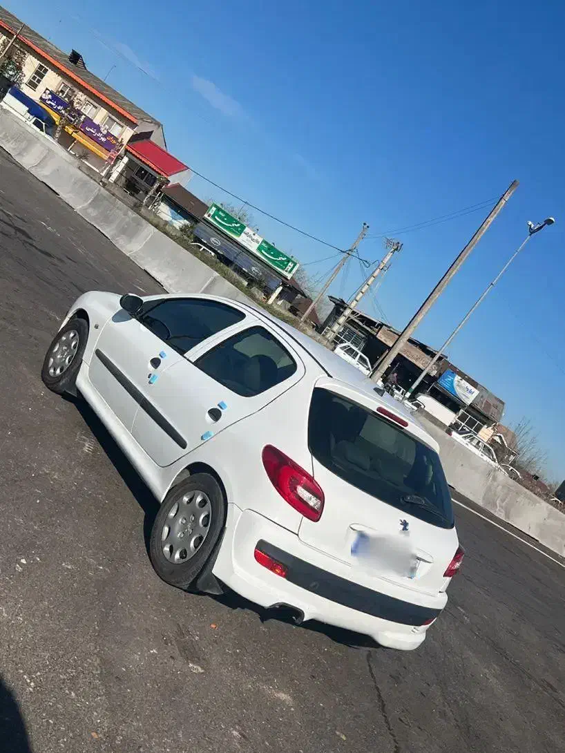 پژو 206 تیپ 5|خودرو سواری و وانت|رشت, پسیخان|دیوار