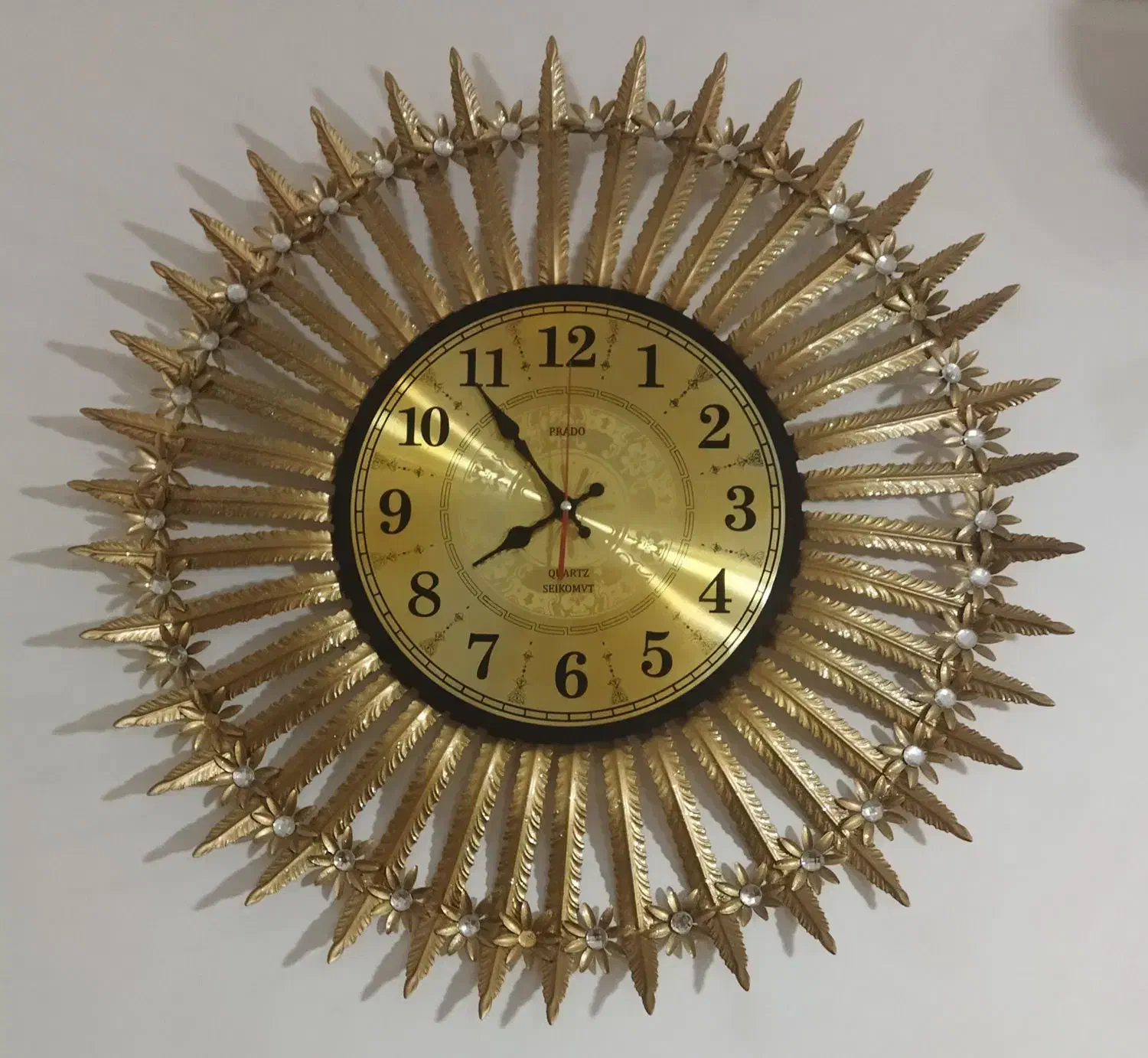 ساعت دیواری خورشیدی|ساعت دیواری و تزئینی|ورزقان, |دیوار