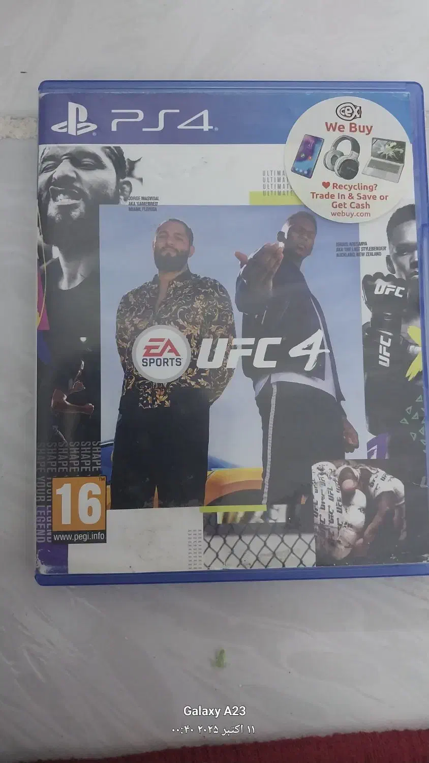 دیسک UFC 4|کنسول، بازی ویدئویی و آنلاین|سرپل ذهاب, |دیوار