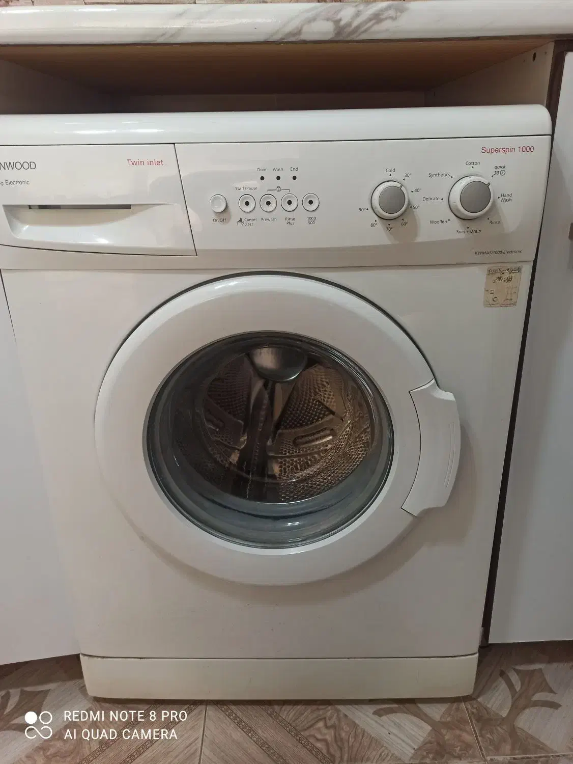 لباس شویی کنوود|ماشین لباسشویی و خشککن لباس|پیر بکران, |دیوار