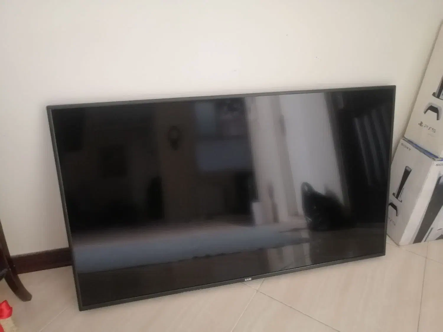 تلویزیون 50اینچ سام|تلویزیون و پروژکتور|رودهن, |دیوار