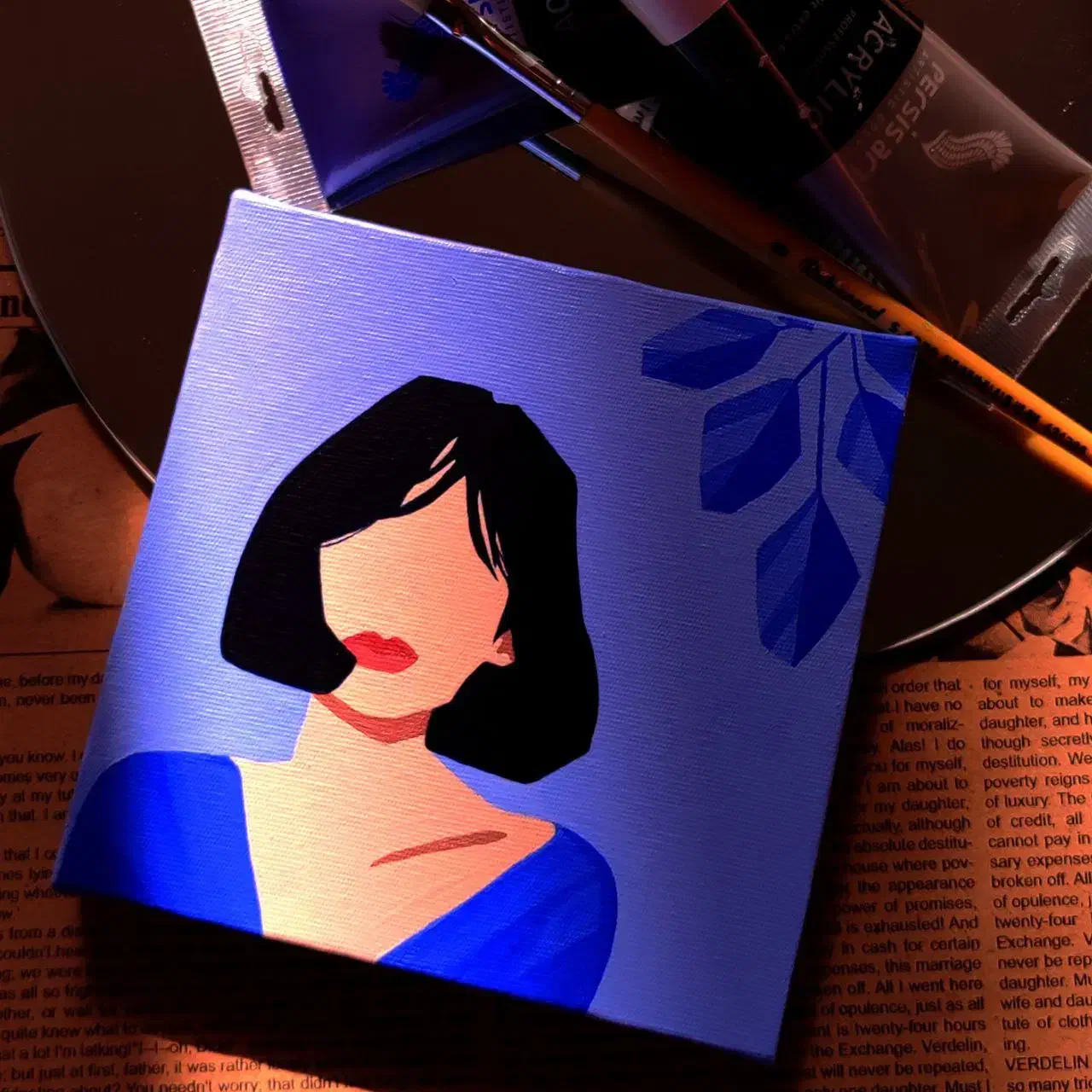 نقاشی با آبرنگ و اکریلیک|تابلو، نقاشی، عکس|بیرجند, |دیوار