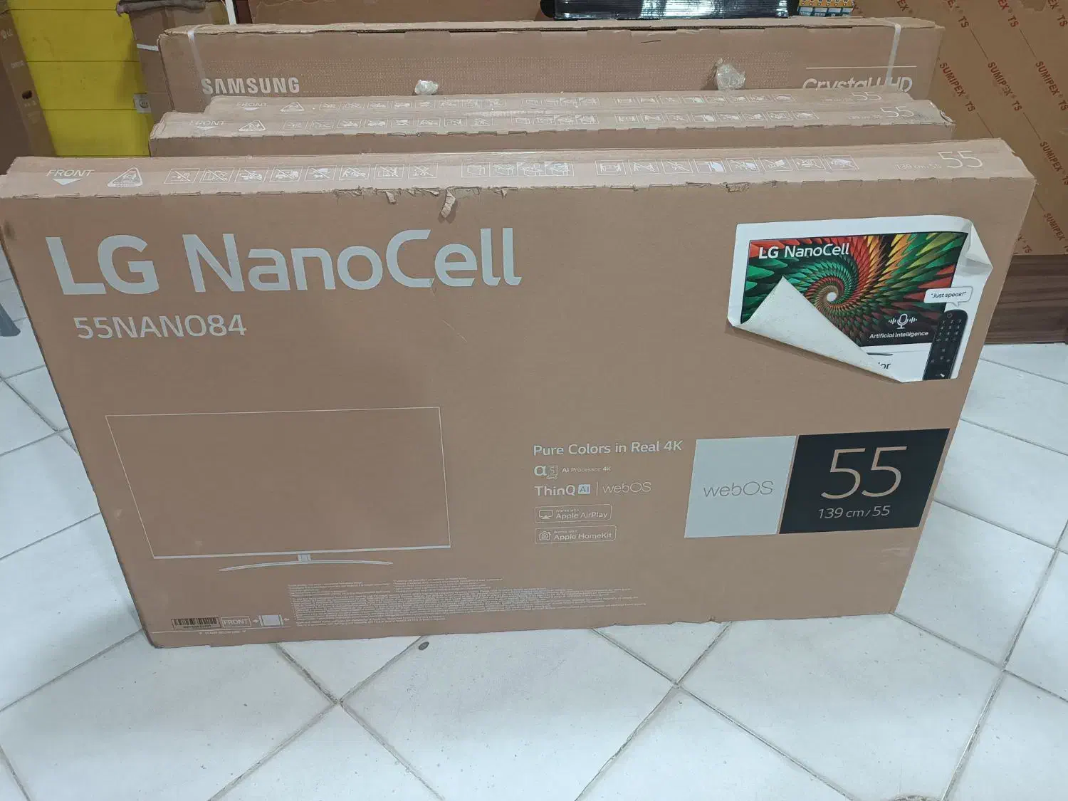 ال ای دی 43و 55 الجی|تلویزیون و پروژکتور|کرمان, |دیوار