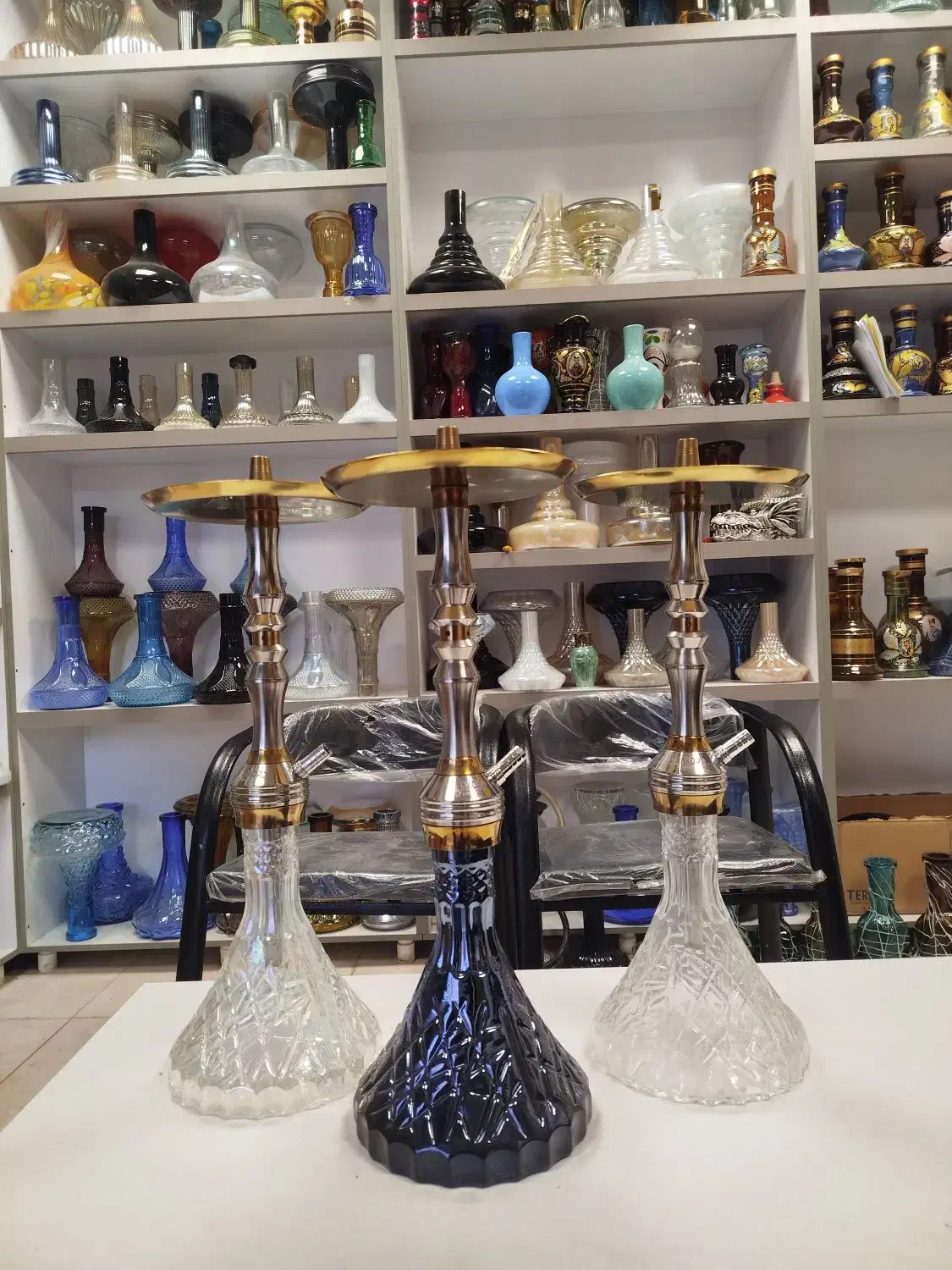 تولید قلیان و شیشه قلیان|صنایع دستی و سایر لوازم تزئینی|رشت, رودبارتان|دیوار