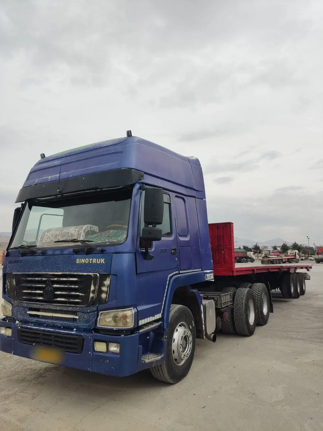 فروش با تریلی هوو مدل 2006 با ملک جای خوب|خودرو سنگین|الیگودرز, |دیوار