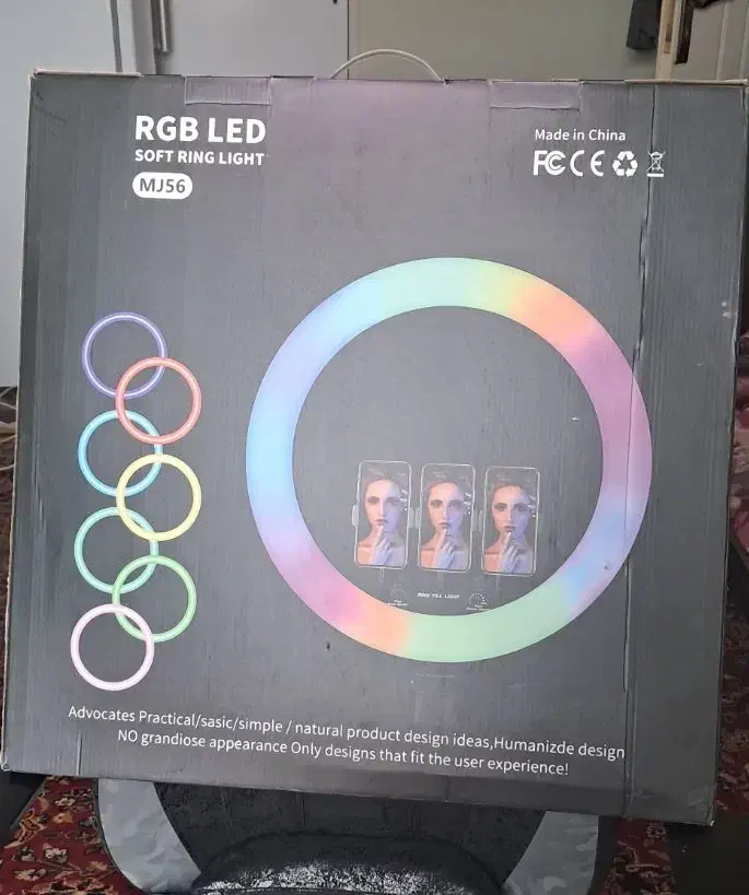 رینگ لایت برای نور پردازی|دوربین عکاسی و فیلمبرداری|همدان, |دیوار