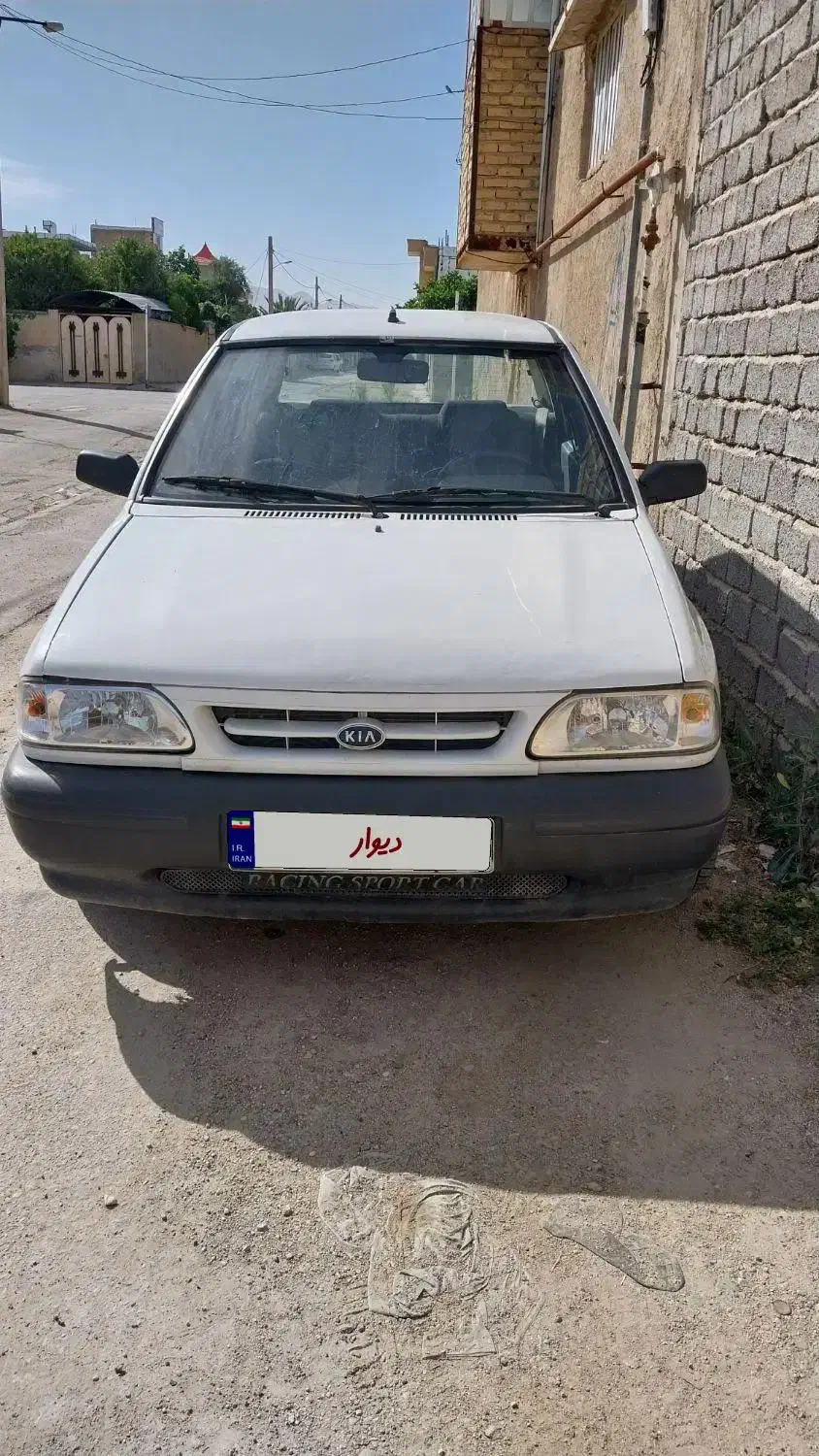 پراید سفید۸۷|خودرو سواری و وانت|فیروزآباد (فارس), |دیوار