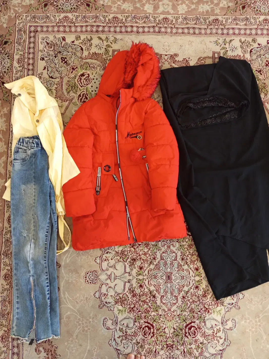 کاپشن و شلوار|کفش و لباس بچه|گنبد کاووس, |دیوار