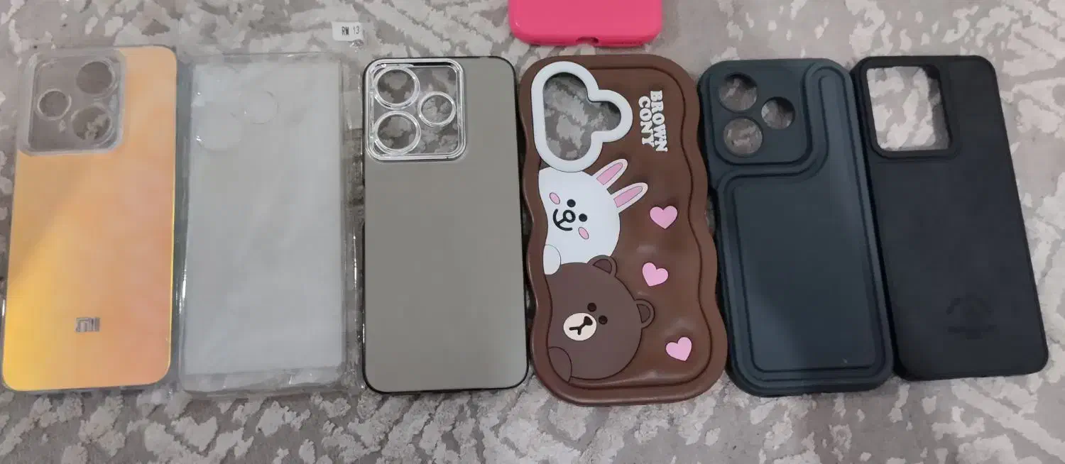 تعدادی قاب گوشی ایفون و ردمی ۱۳یا یا پوکو ایکس۶|لوازم جانبی موبایل و تبلت|شاهینشهر, الهیه|دیوار