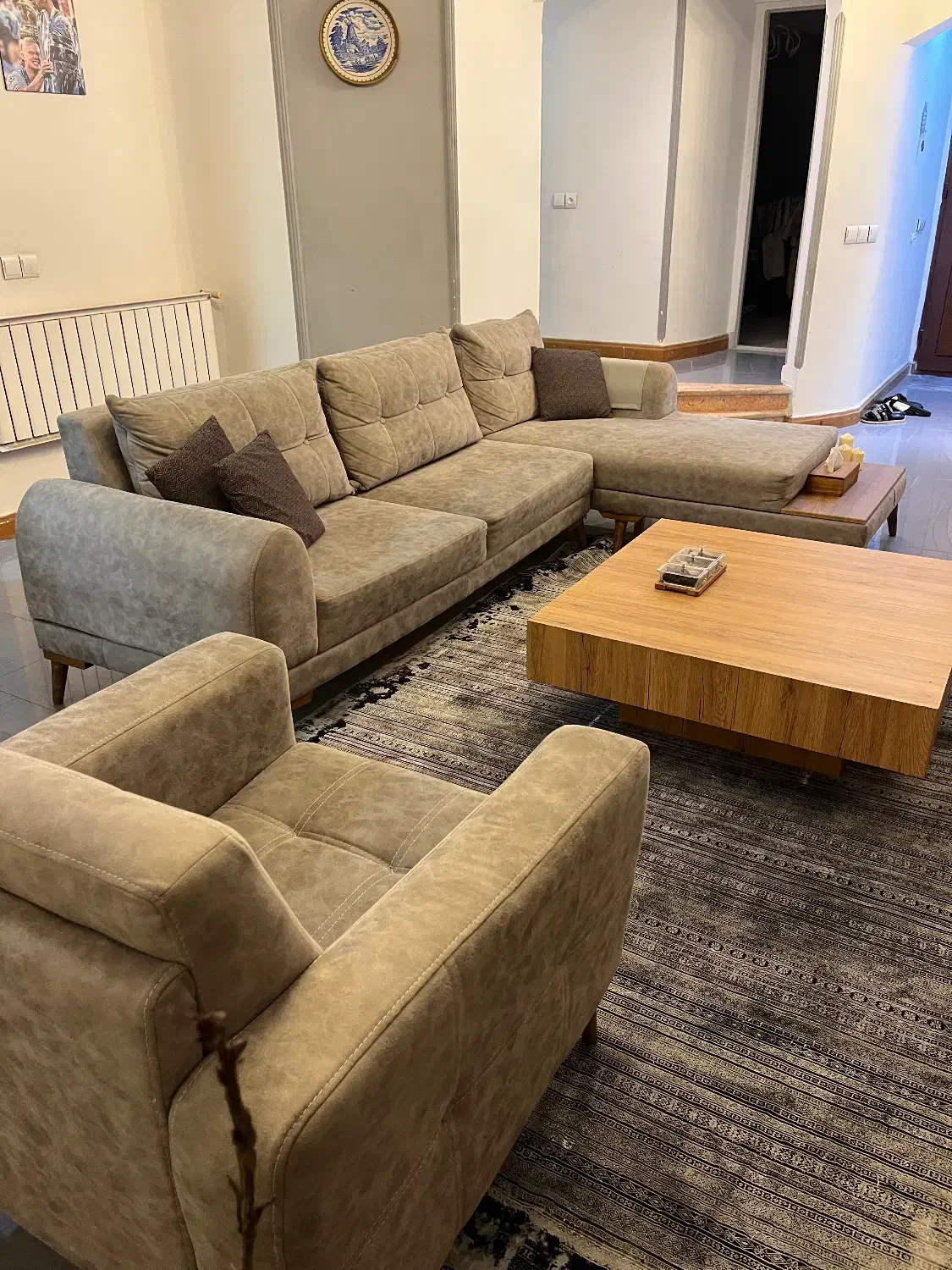 کاناپه ال ۷ نفره|مبلمان خانگی و میز عسلی|قائمشهر, |دیوار