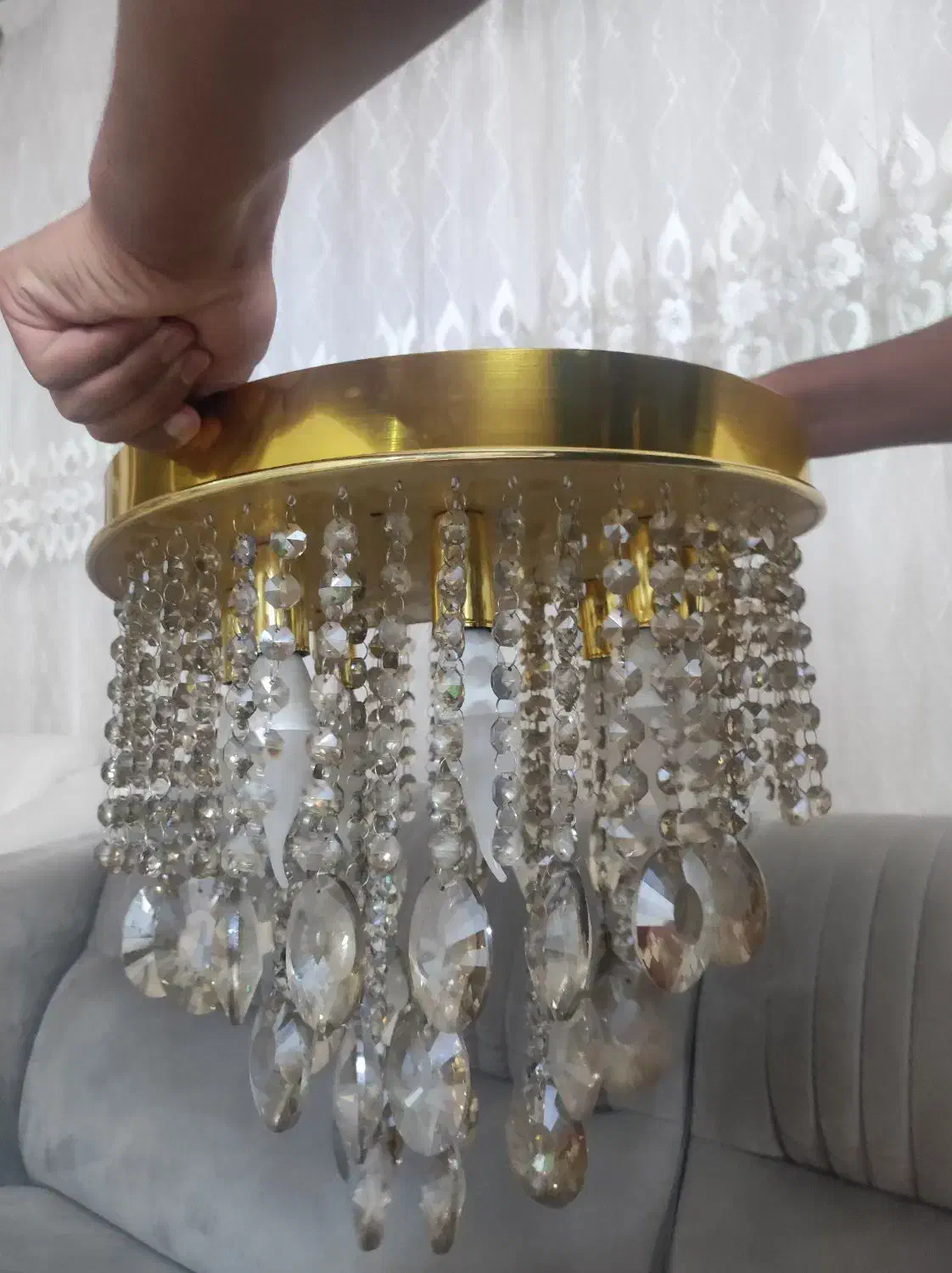 لوستر|لوستر و چراغ آویز|بروجرد, |دیوار