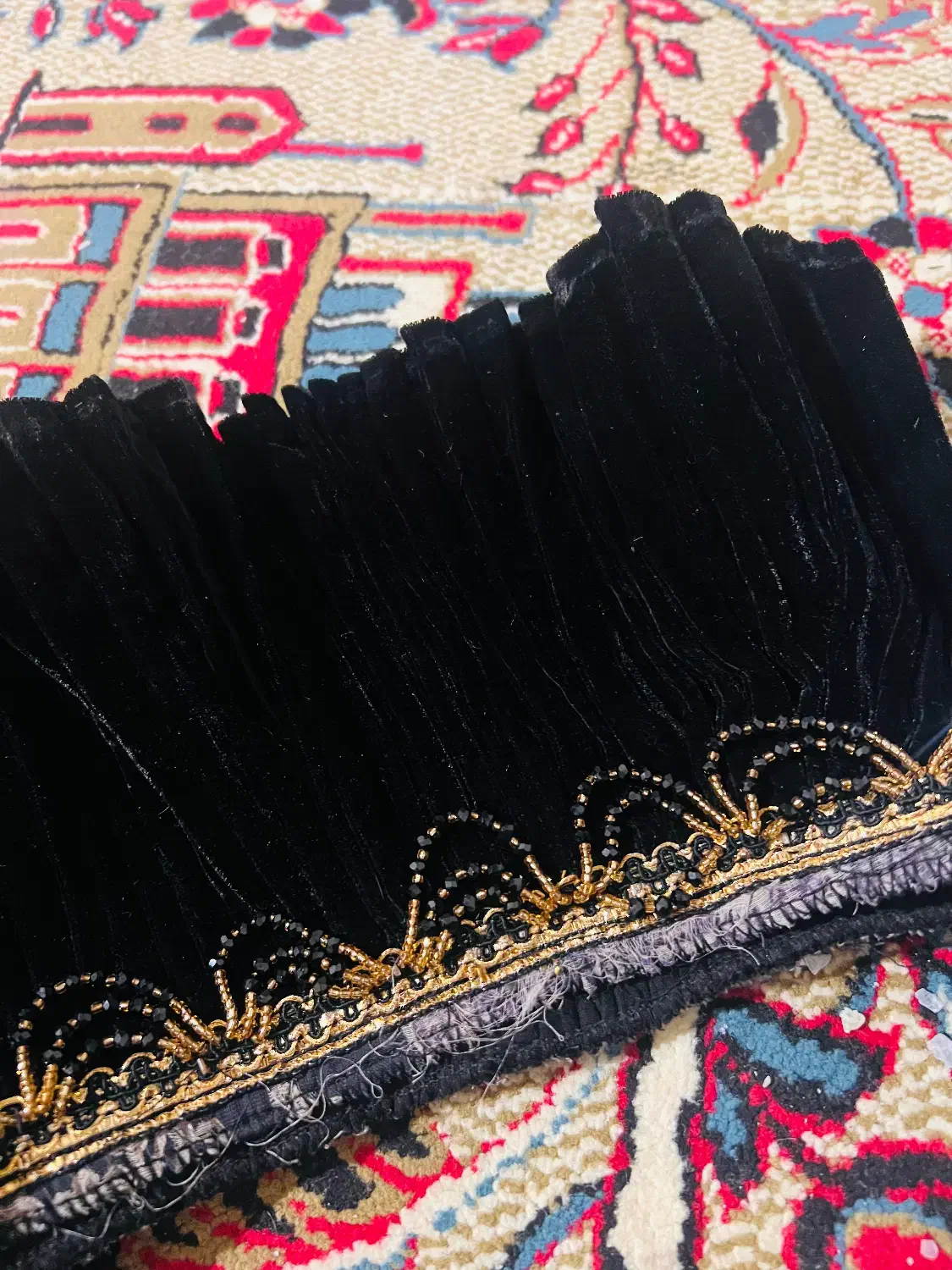 چین دستی مخمل نه هزار|لباس|یاسوج, |دیوار