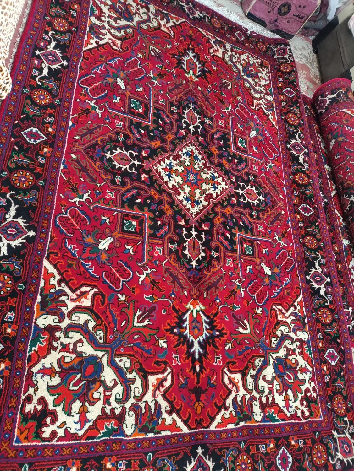 فرش دستبافت|فرش|تهران, امام زاده عبدالله|دیوار