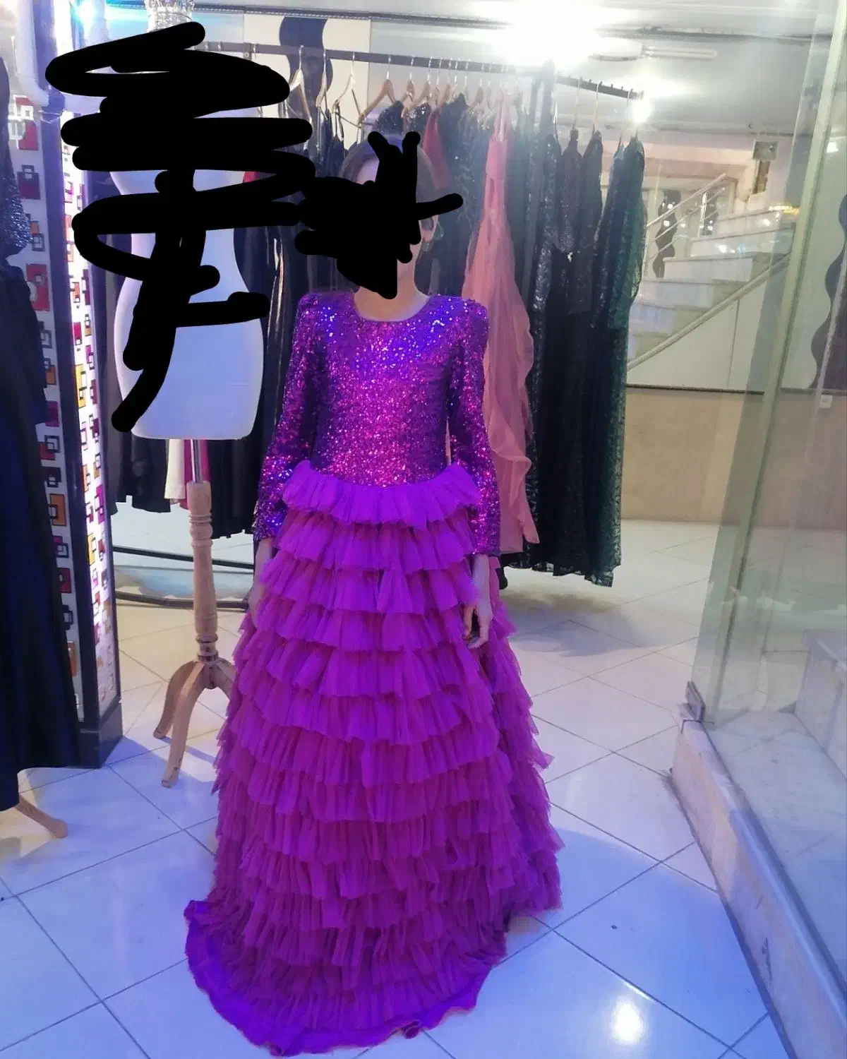 لباس مجلسی  مناسب 10تا12سال|لباس|سبزوار, میدان بار|دیوار