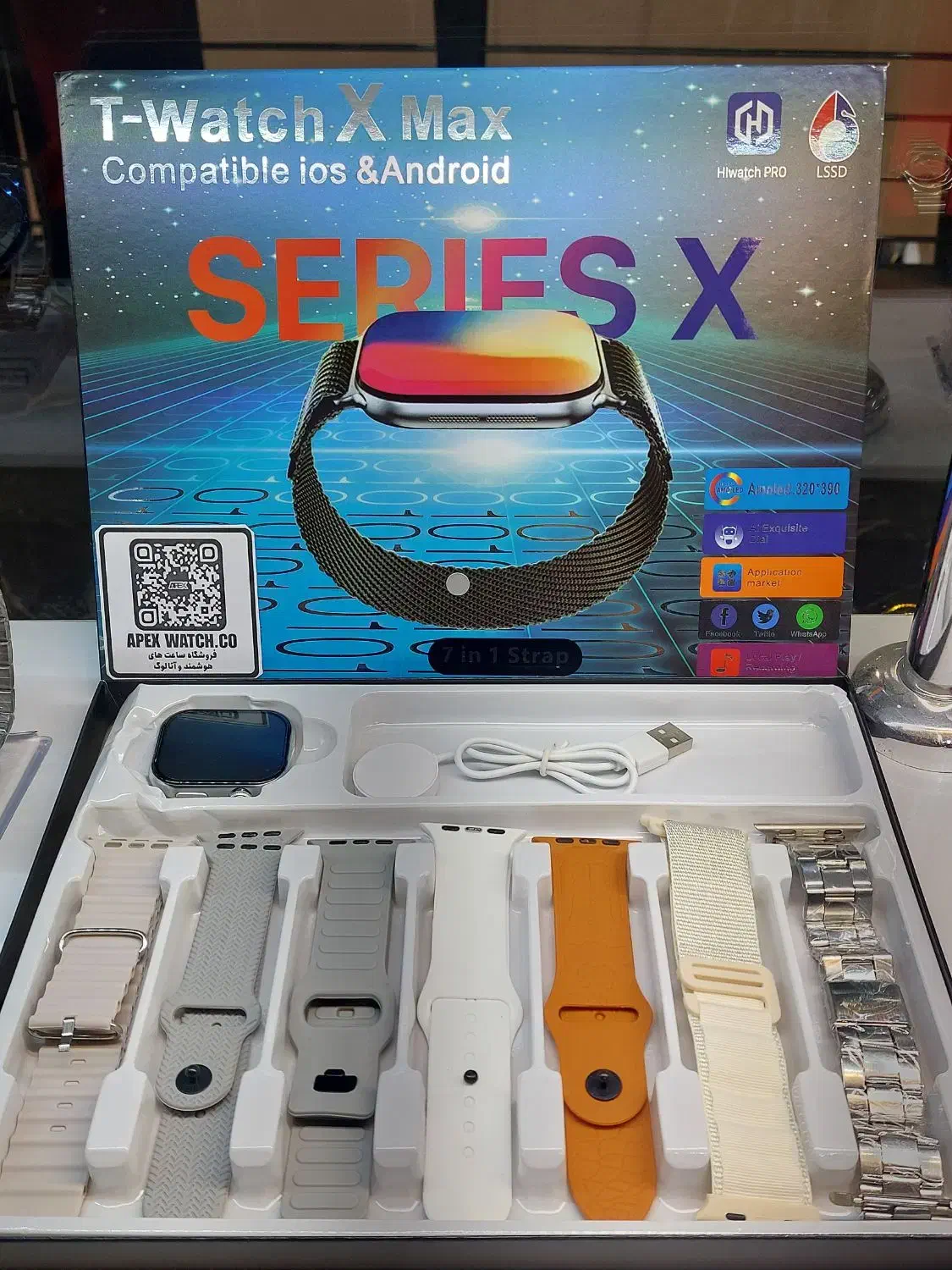 پک ساعت هوشمند اپل واچ اف فروشگاه|لوازم جانبی موبایل و تبلت|اردبیل, |دیوار