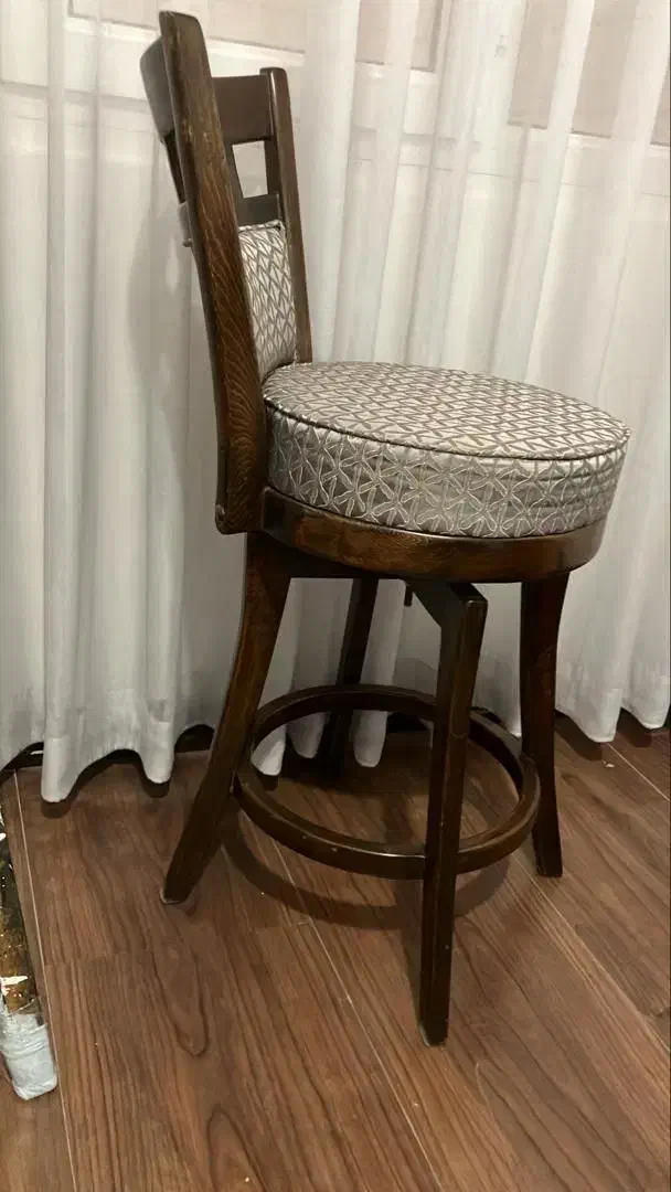 صندلی گردون چوب راش|میز و صندلی غذاخوری|لواسان, |دیوار