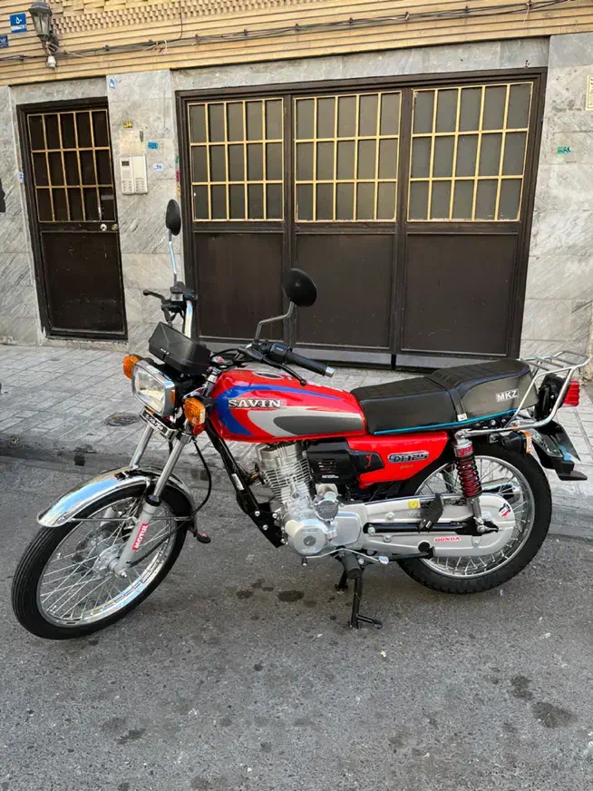 هندا ۱۲۵ استارتی ۱۴۰۴ صفر معاوضه دارم|موتورسیکلت|تهران, اوقاف|دیوار