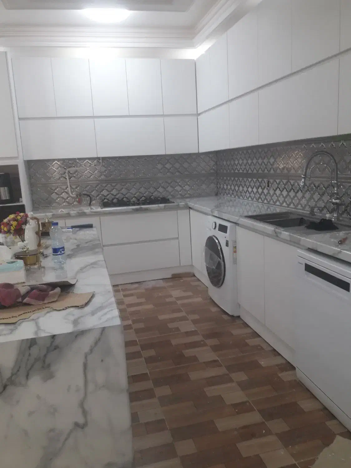 سرامیک سنگ کار چسپی واسلپ|خدمات پیشه و مهارت|آبادان, |دیوار