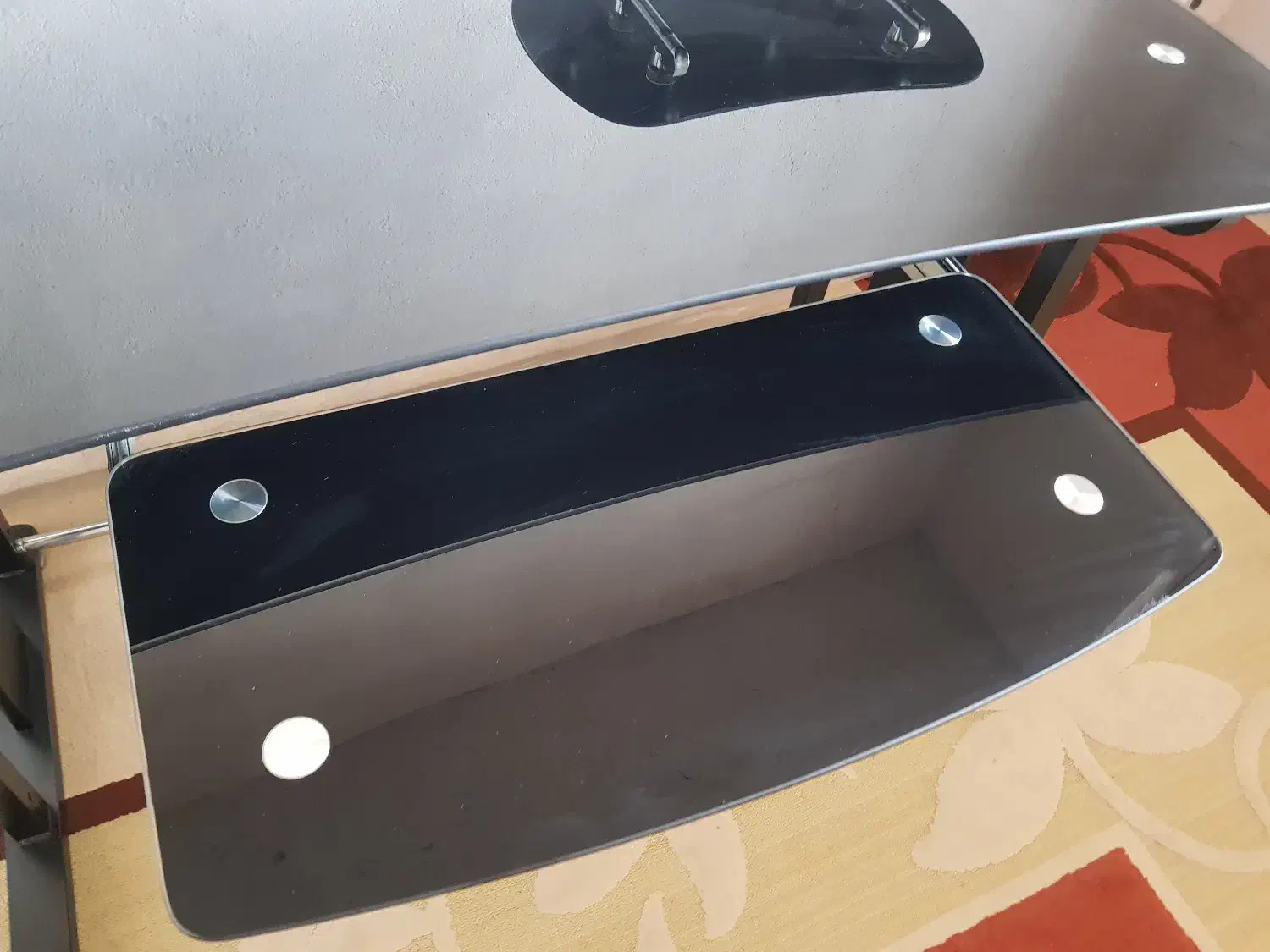 میز کامپیوتر شیشه‌ای مدرن|میز تحریر و کامپیوتر|اندیمشک, |دیوار