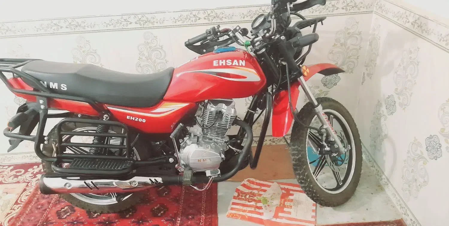 موتور احسان شکاری 200|موتورسیکلت|نهبندان, |دیوار