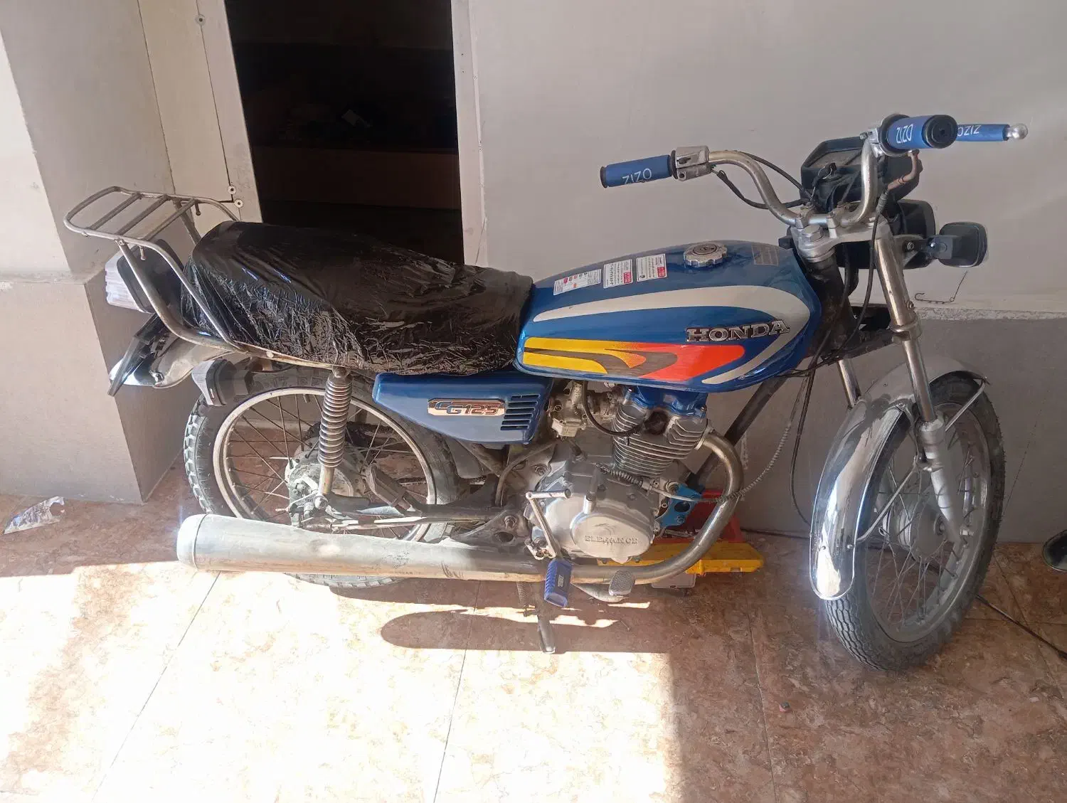 موتور 125 مزایده|موتورسیکلت|نقده, |دیوار