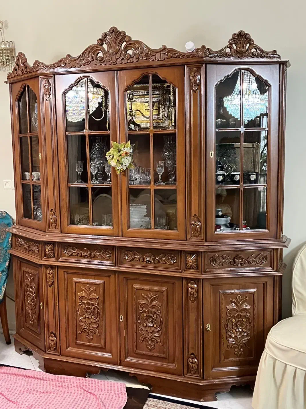 بوفه ویترین چوبی|بوفه، ویترین، کنسول|تهران, شادمان|دیوار