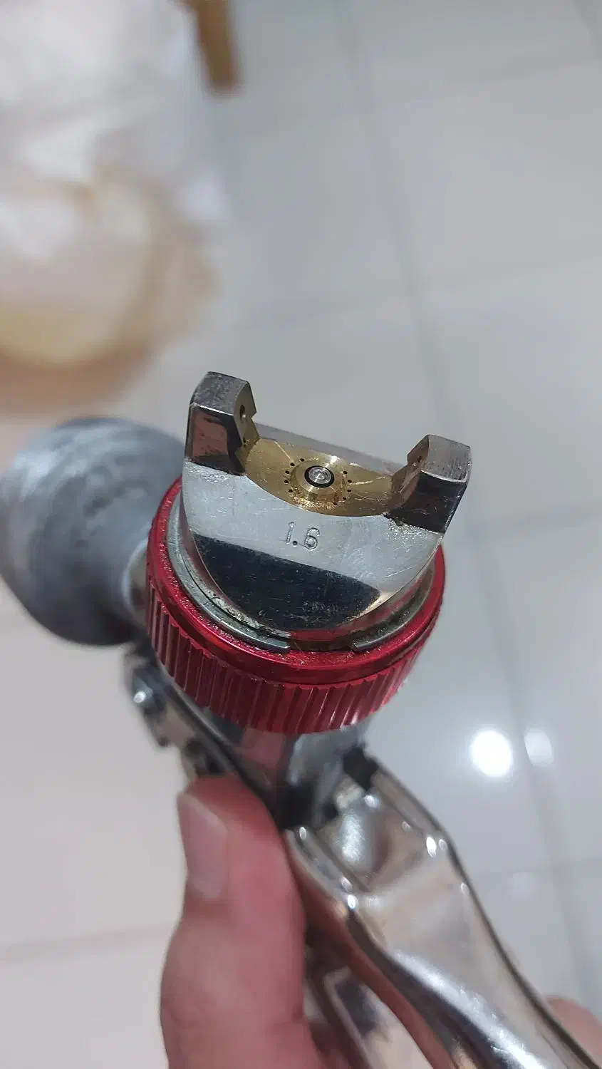 پیستوله رنگ نو|ابزارآلات|مشهد, کوشش|دیوار