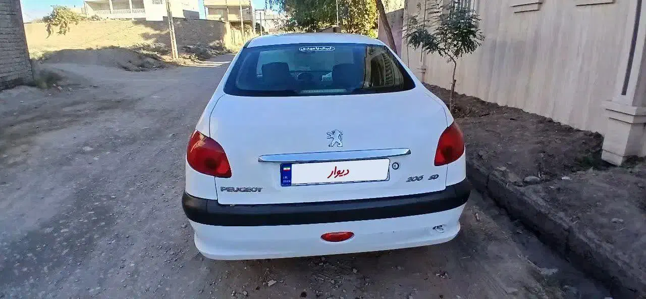 206اس دی مدل 90 بدون رنگ|خودرو سواری و وانت|نیشابور, فرح بخش|دیوار