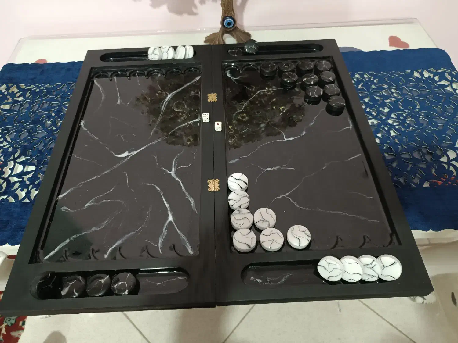 تخته نرد رزینی|کلکسیون و سرگرمی|تهران, جوادیه تهرانپارس|دیوار