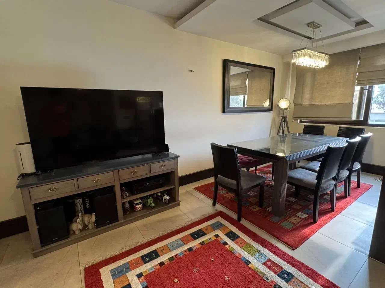 میز ناهارخوری ۸ نفره-میز وسط و تلویزیون- کنسول|میز و صندلی غذاخوری|تهران, پاسداران|دیوار