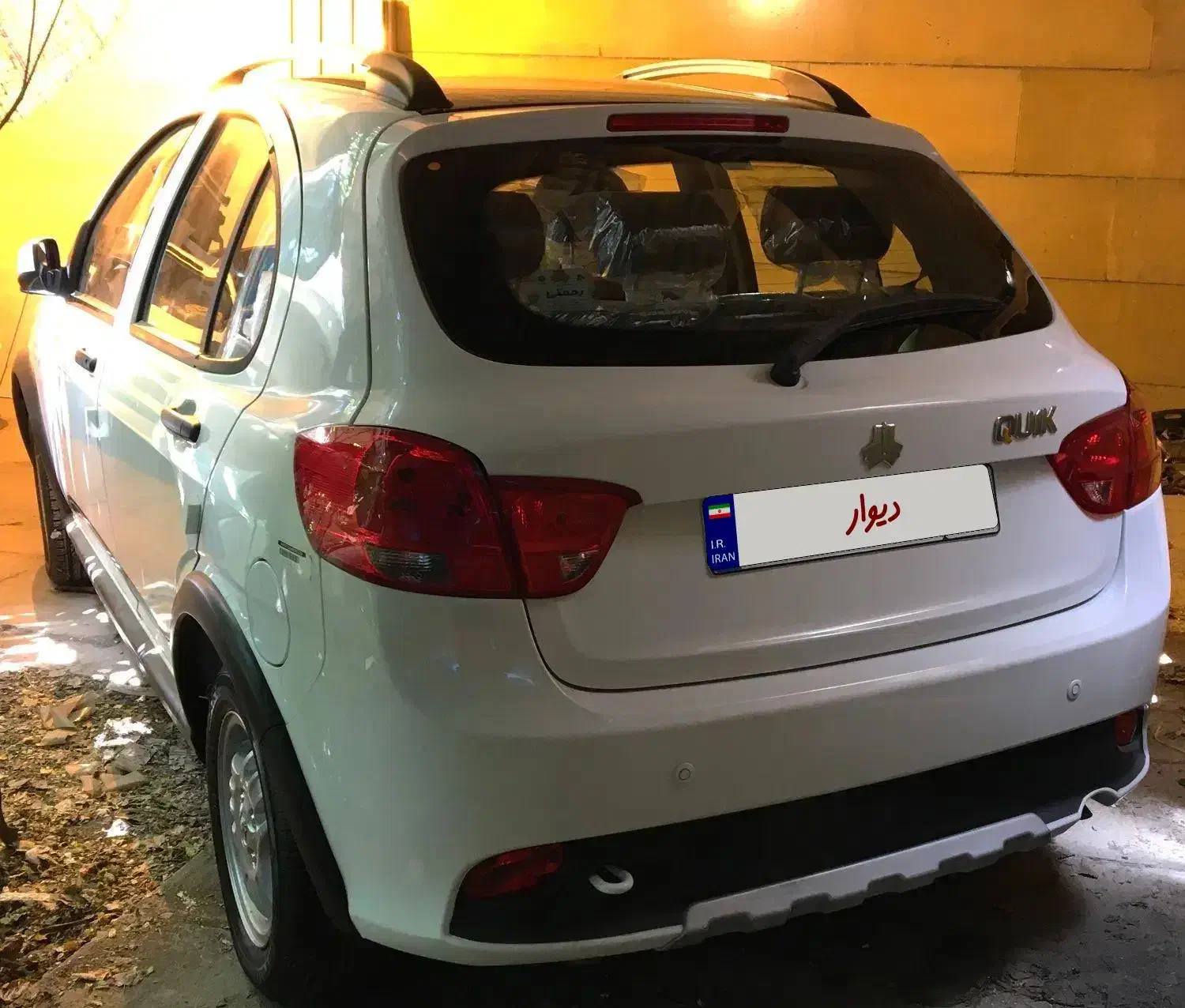 کوییک R صفر خشک۱۴۰۰ رینگ آلومینیومی،دریچه گاز سیمی|خودرو سواری و وانت|اراک, |دیوار