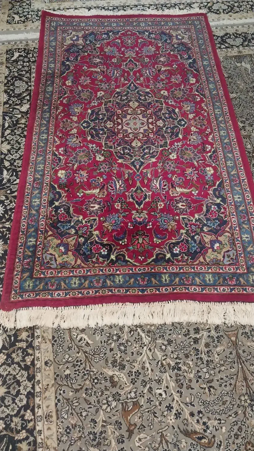 فرش دستبافت قالیچه کاشمر ۲ در ۱|فرش|کرج, کوی زنبق|دیوار