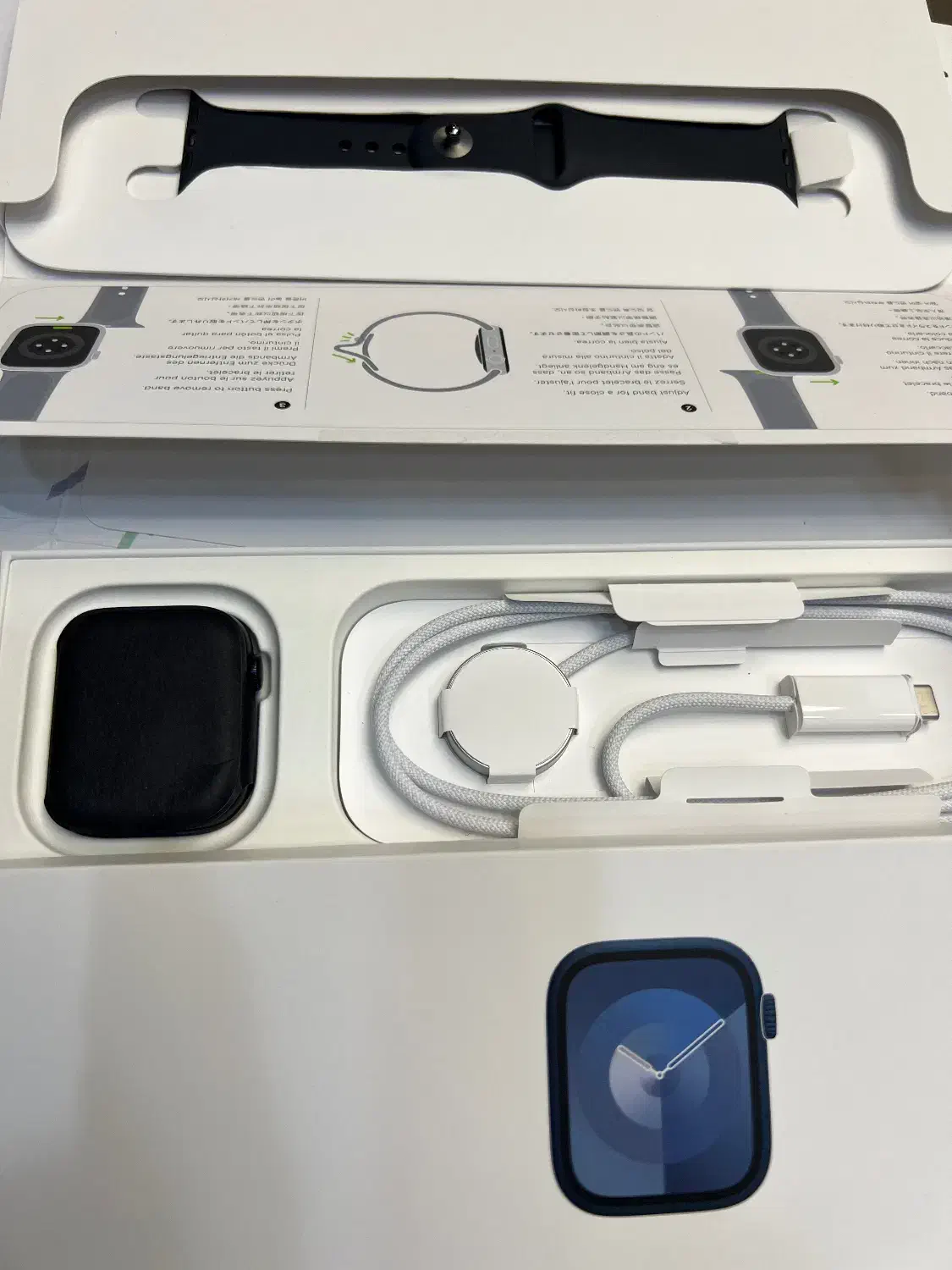 Apple Whatch seri 9 size 45|لوازم جانبی موبایل و تبلت|قم, صفائیه|دیوار