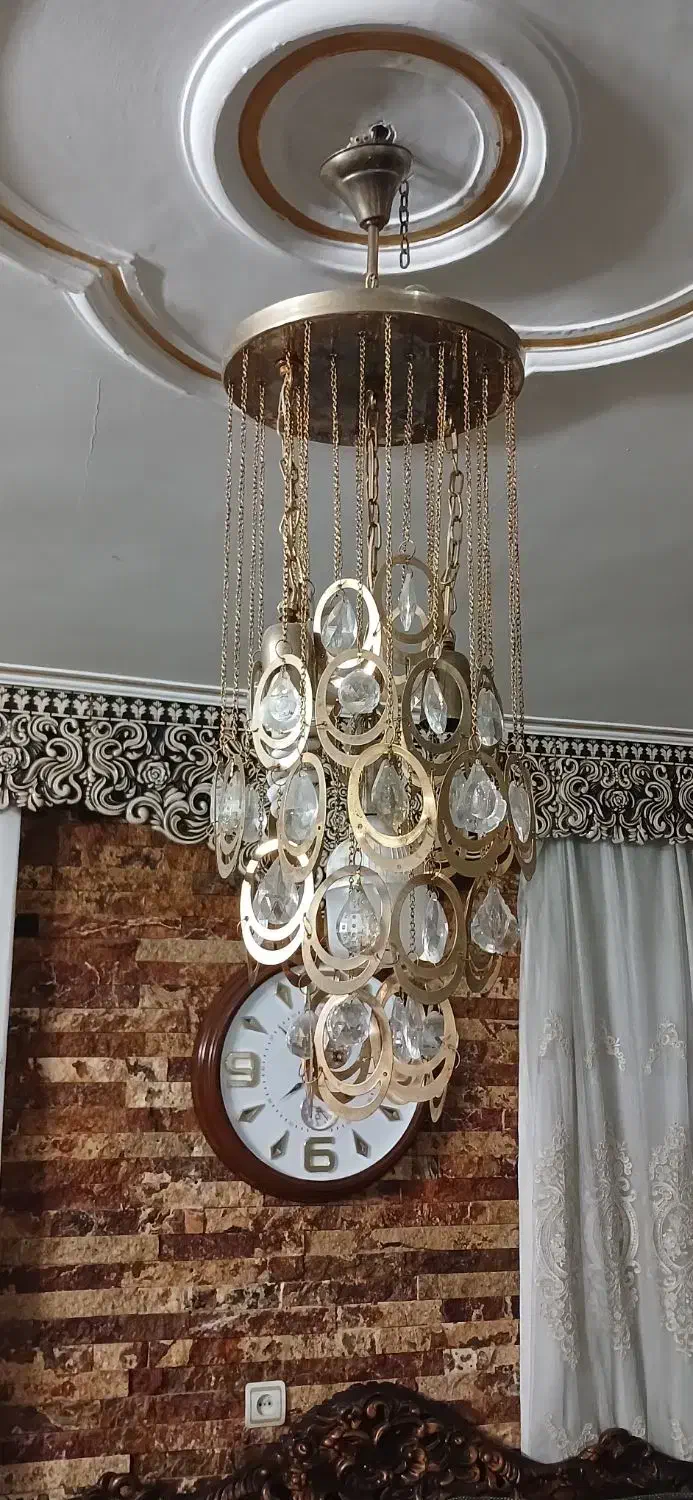 لوستر|لوستر و چراغ آویز|قزوین, |دیوار