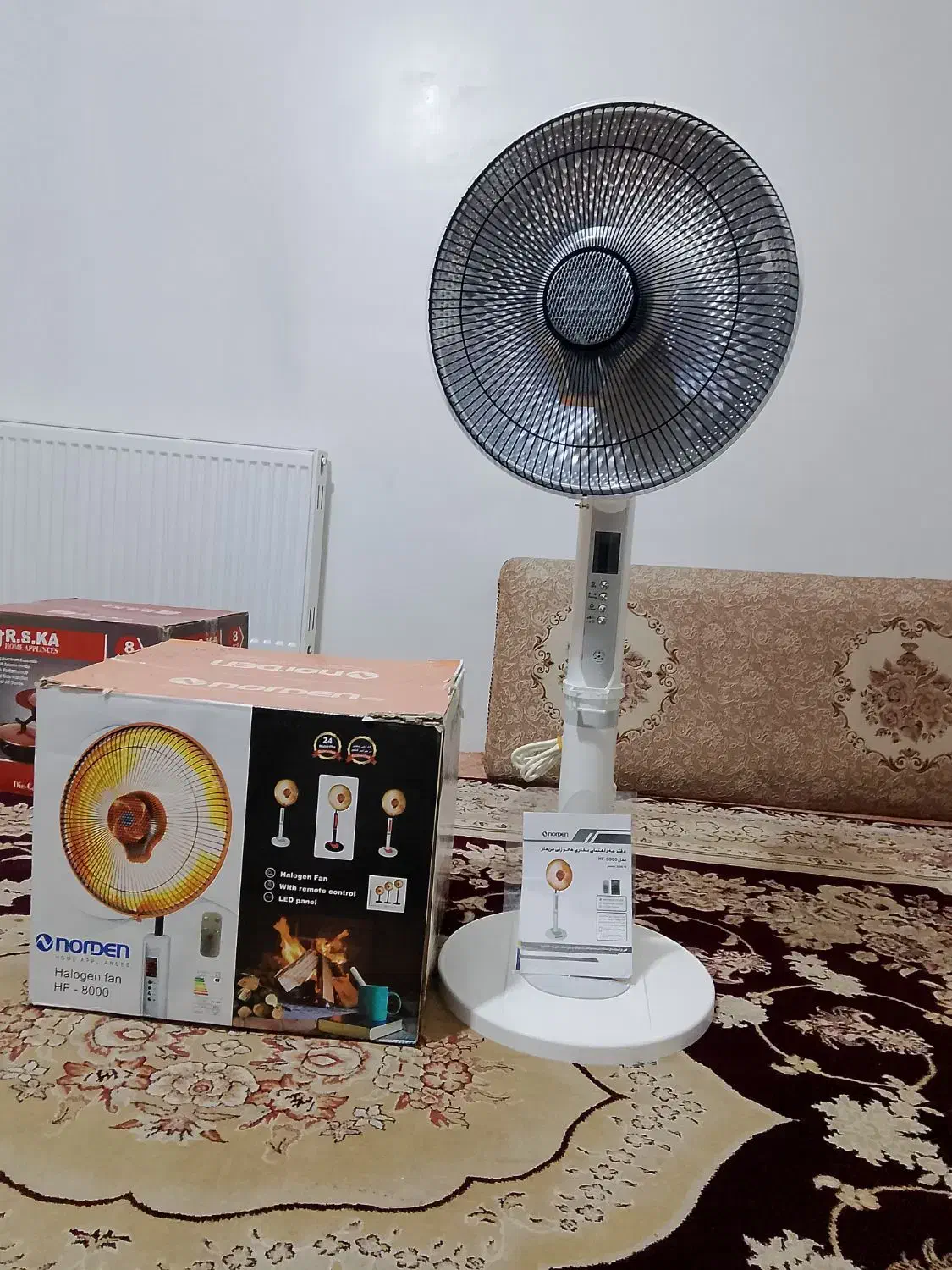 پنکه بخاری...نونو|بخاری، هیتر، شومینه|شاهین‌شهر, مسکن مهر|دیوار